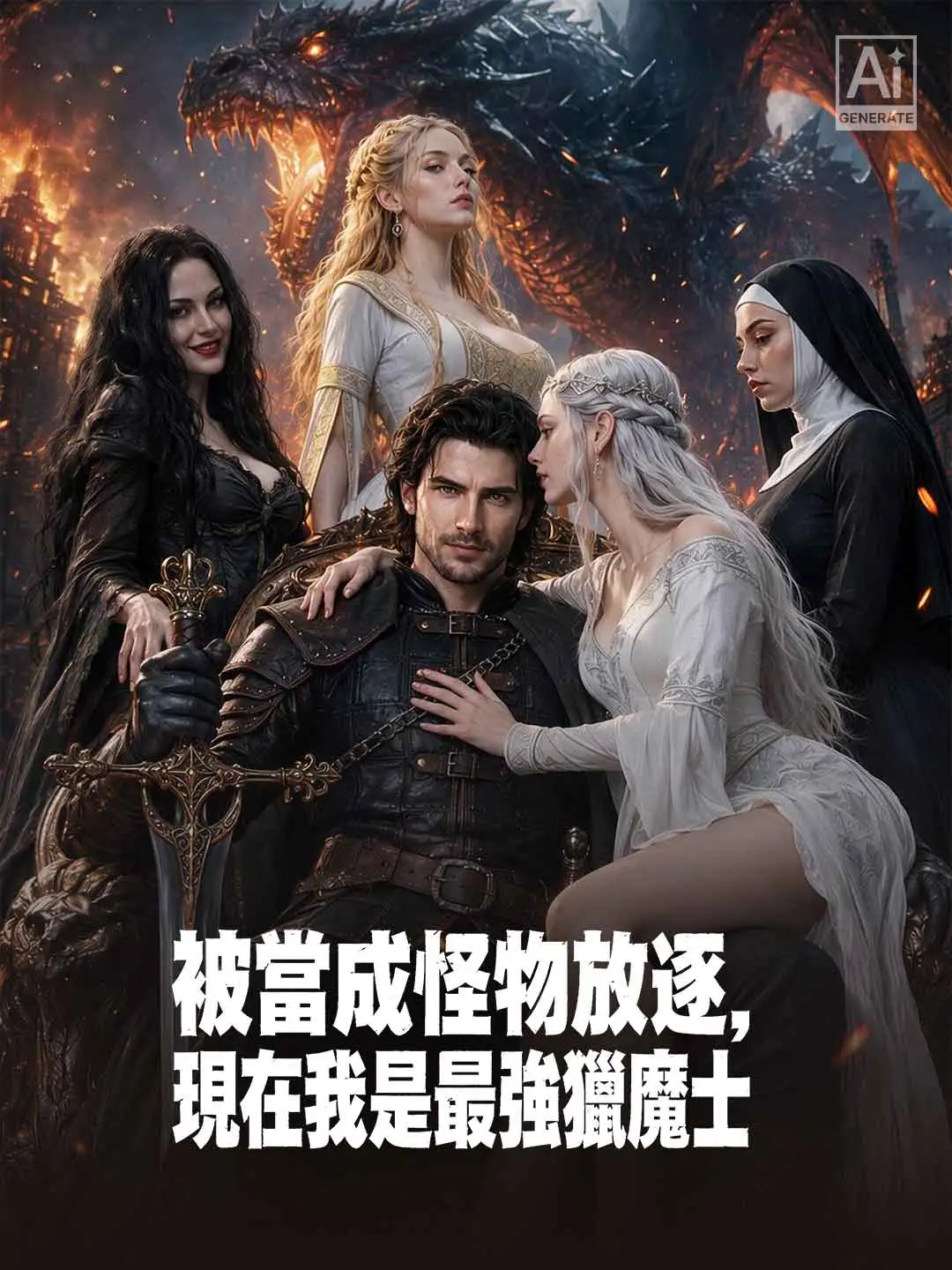 被當成怪物放逐，現在我是最強獵魔士 short drama poster