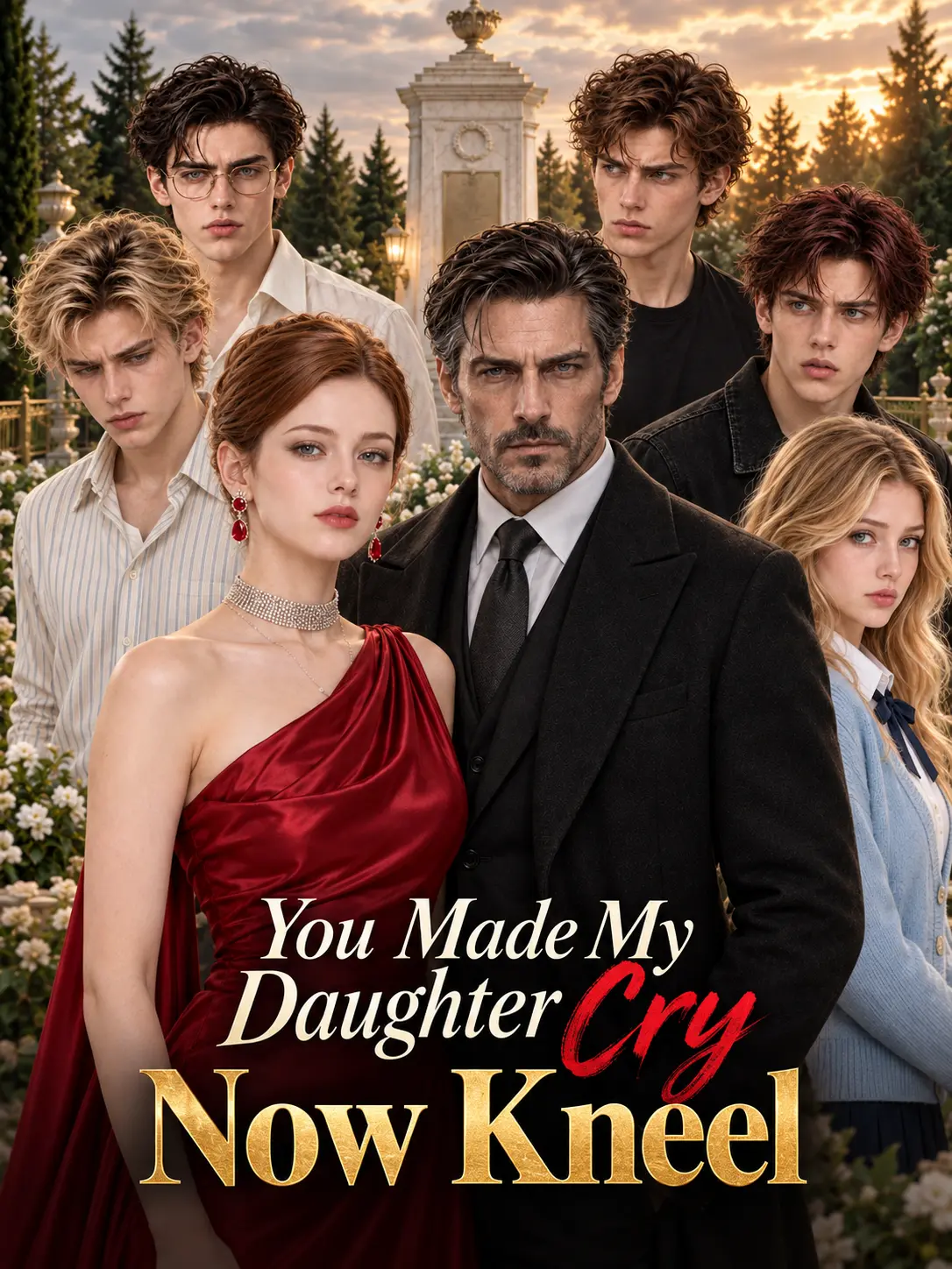 You Made My Daughter Cry. Now Kneel short drama poster