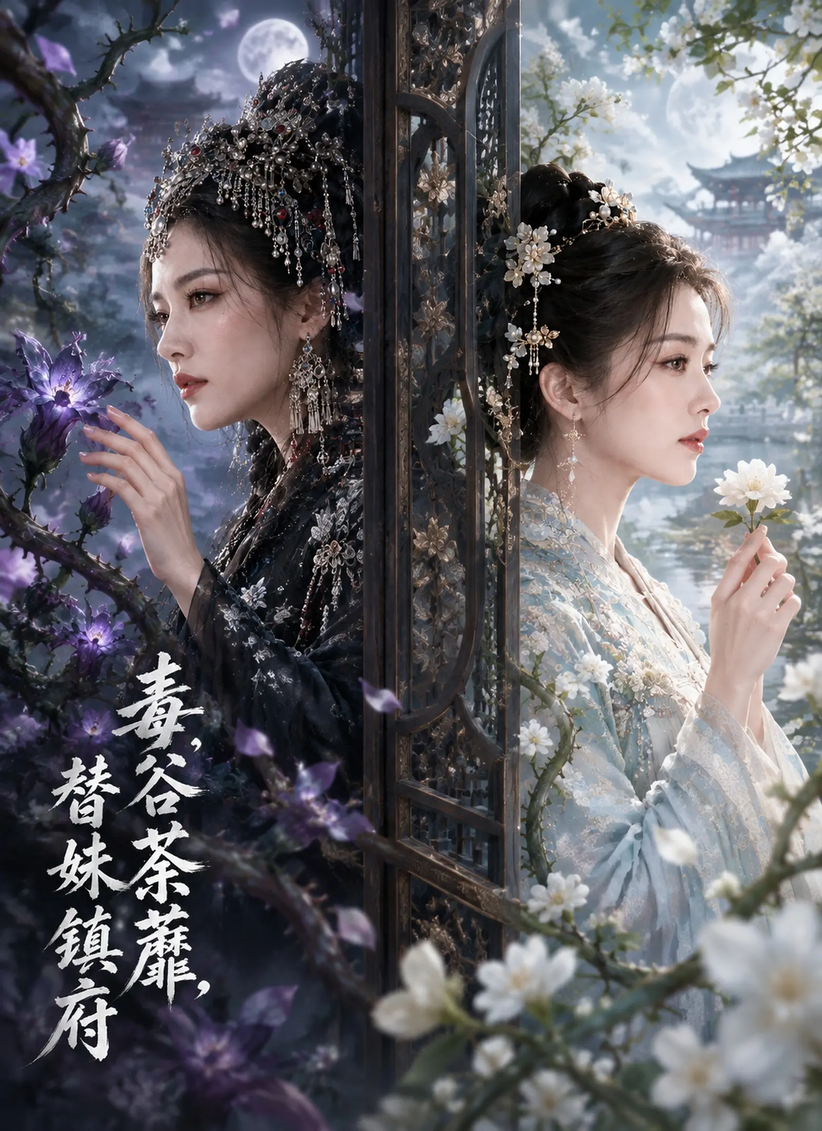 毒谷荼蘼，替妹鎮府 short drama poster