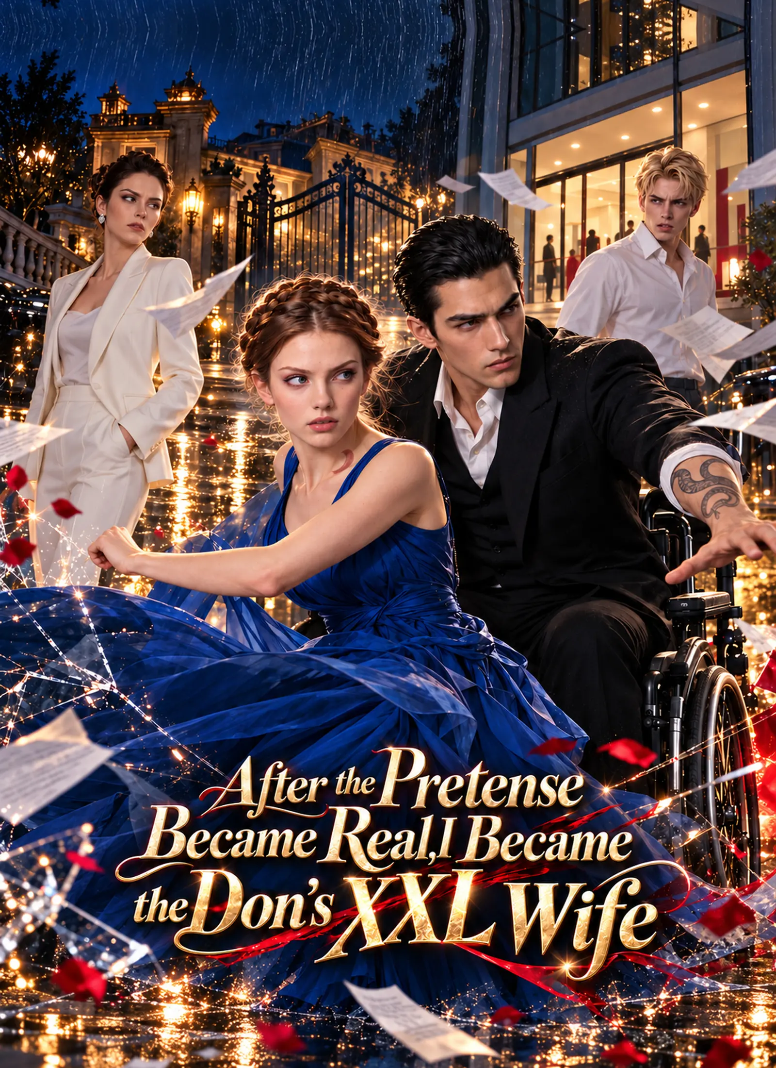 After the Pretense Became Real,I Became the Don's XXL Wife short drama poster