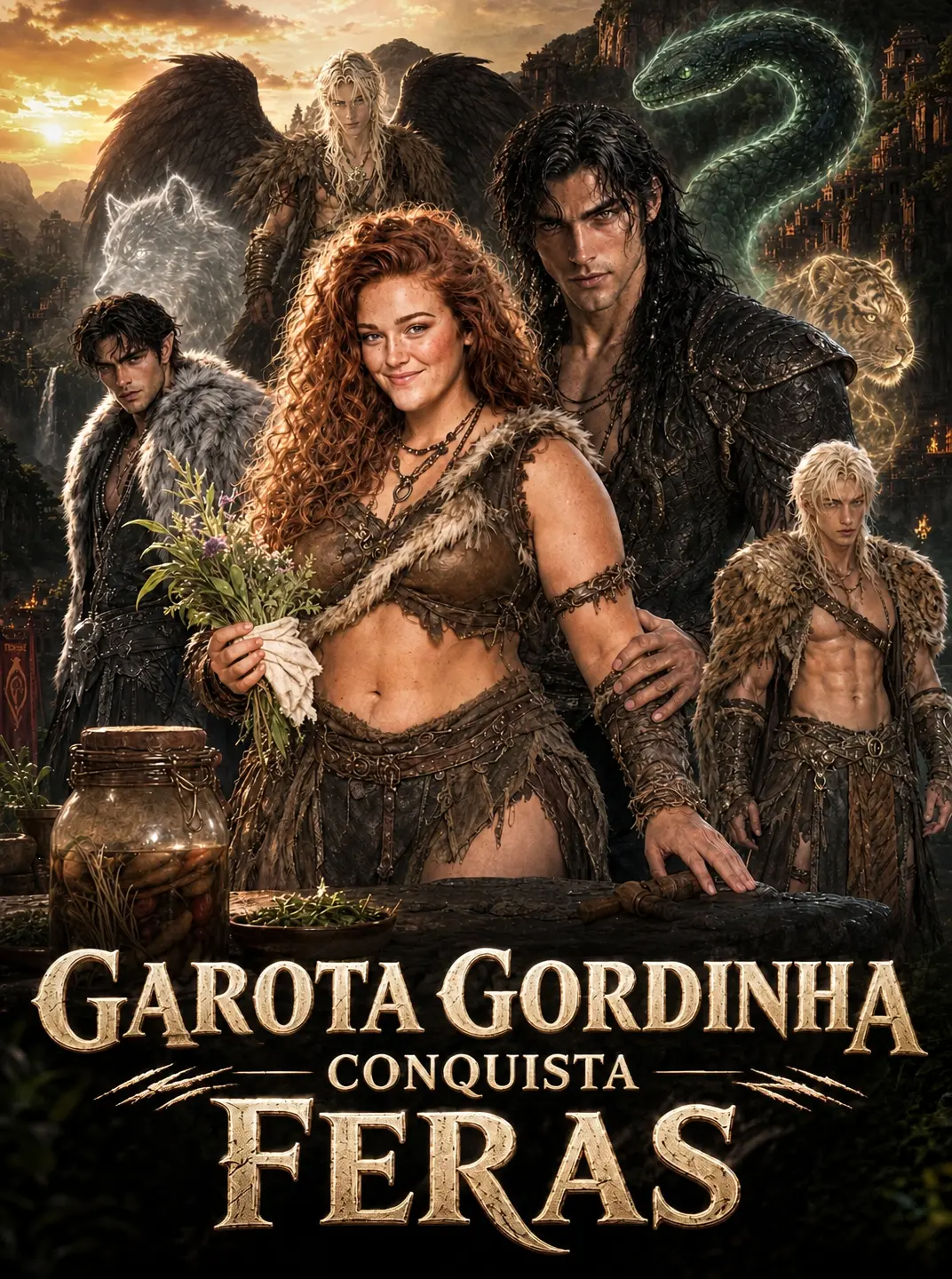 Menina gordinha conquista feras short drama poster