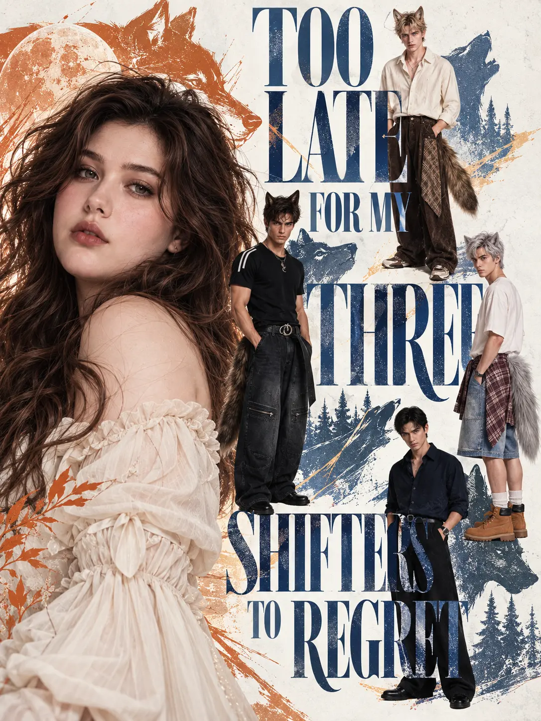 Too Late for My Three Shifters to Regret short drama poster