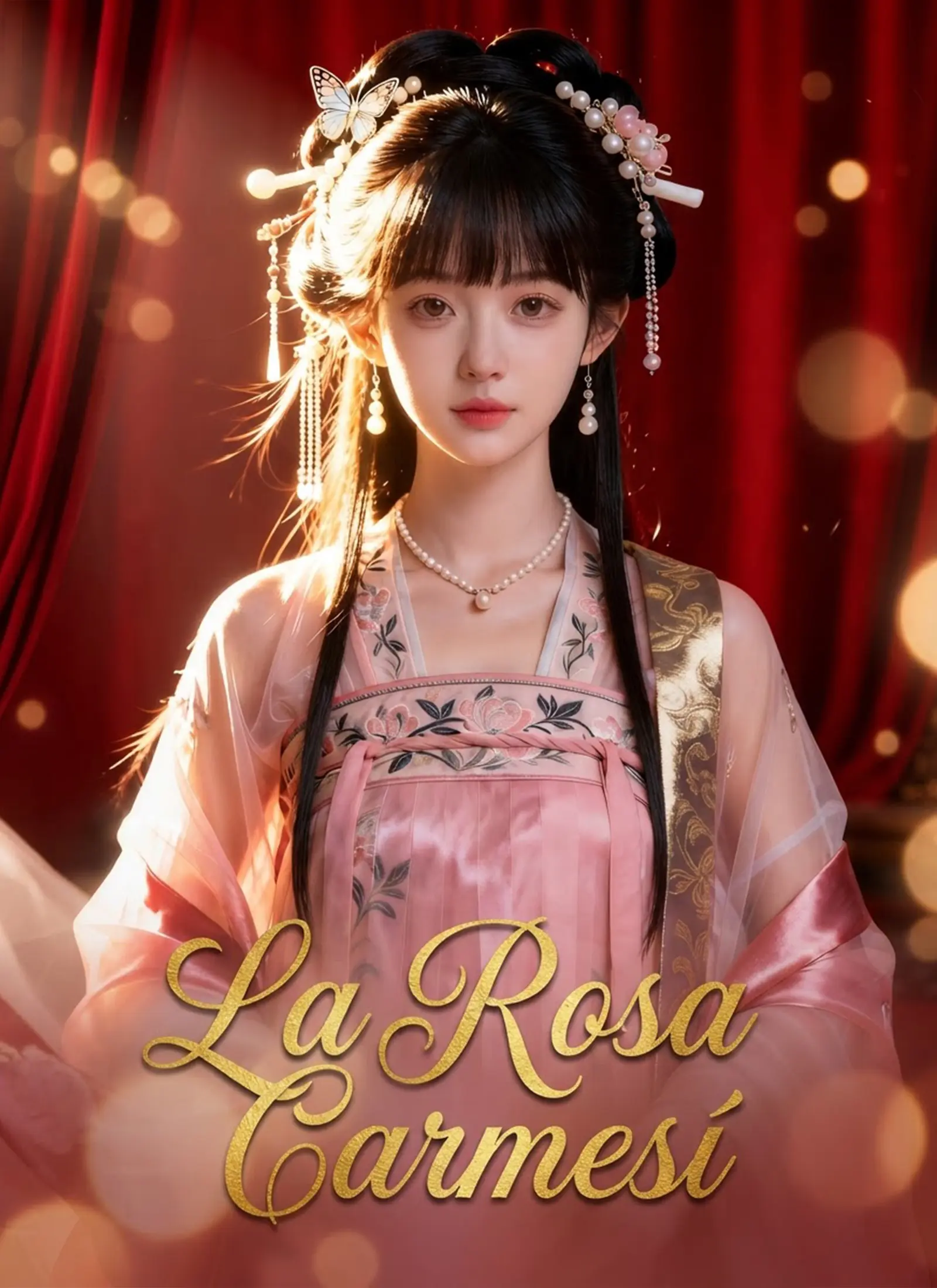 La Rosa Carmesí short drama poster
