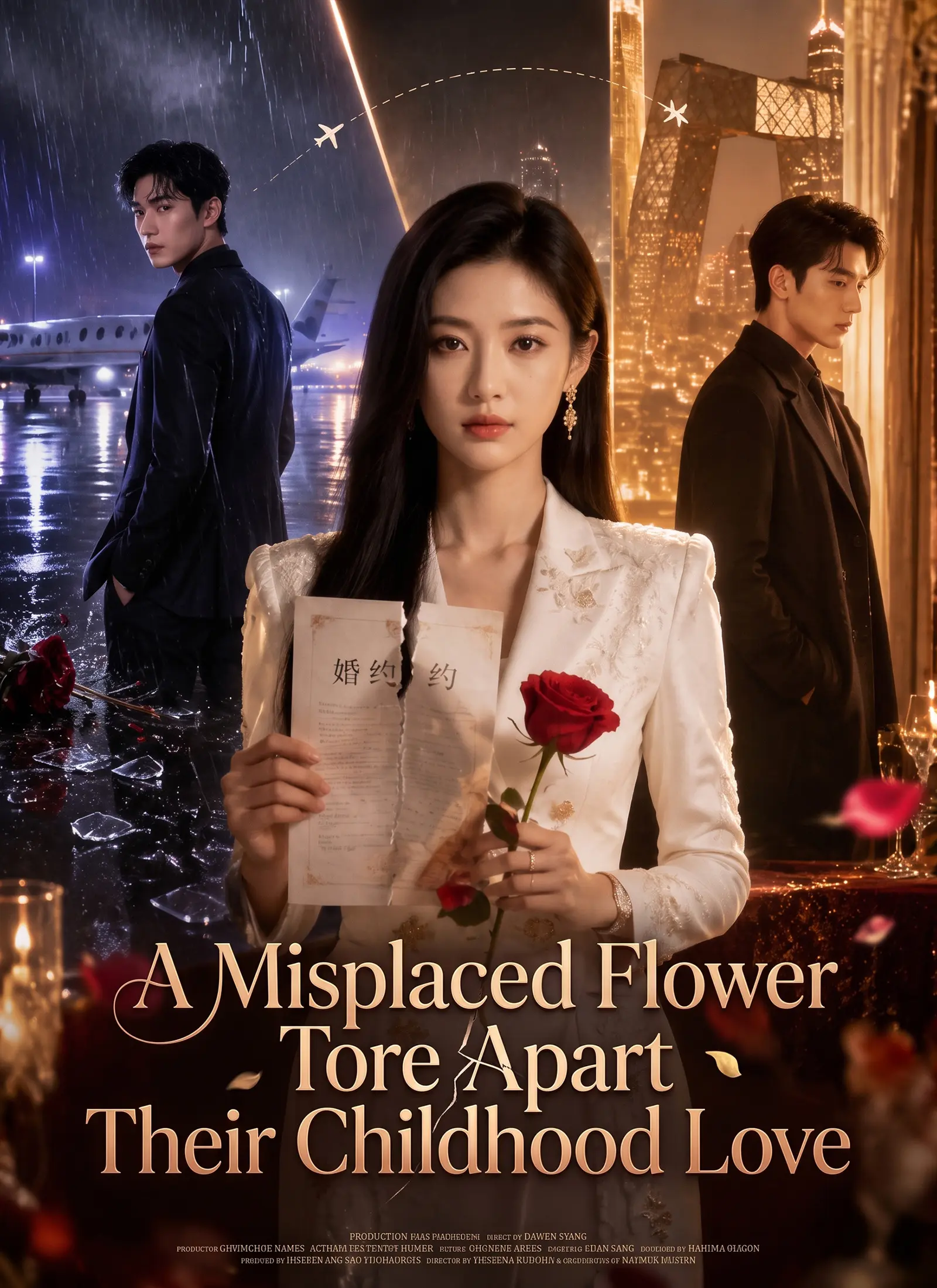 A Misplaced Flower Tore Apart Their Childhood Love short drama poster
