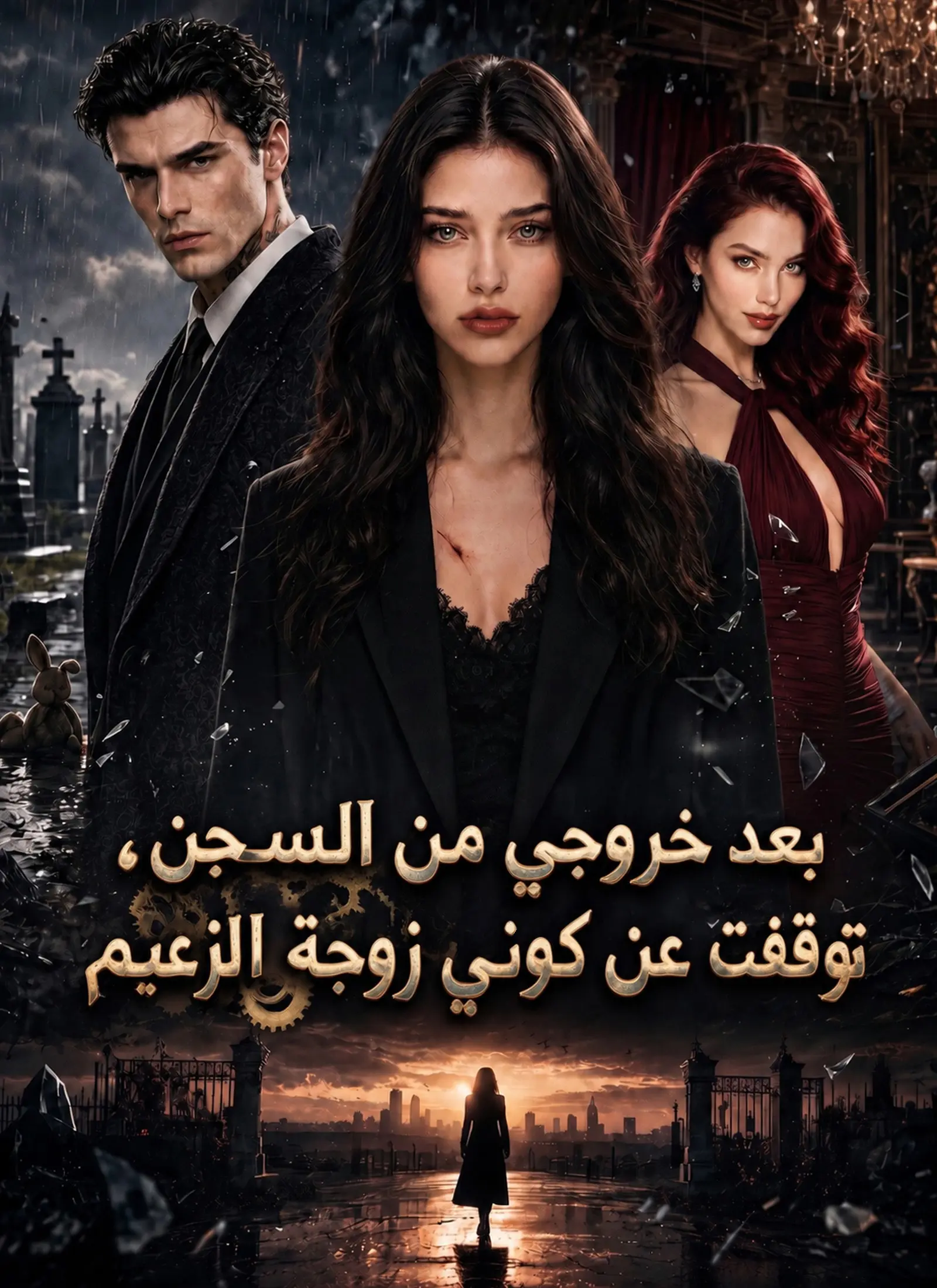 بعد خروجي من السجن، توقفت عن كوني زوجة الزعيم short drama poster