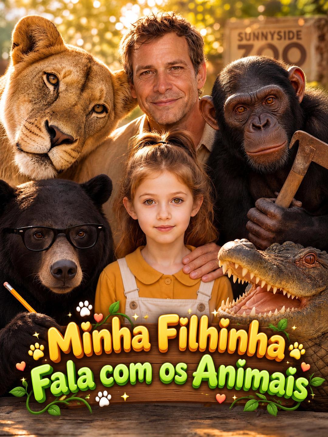 Minha Filhinha Fala com os Animais short drama poster