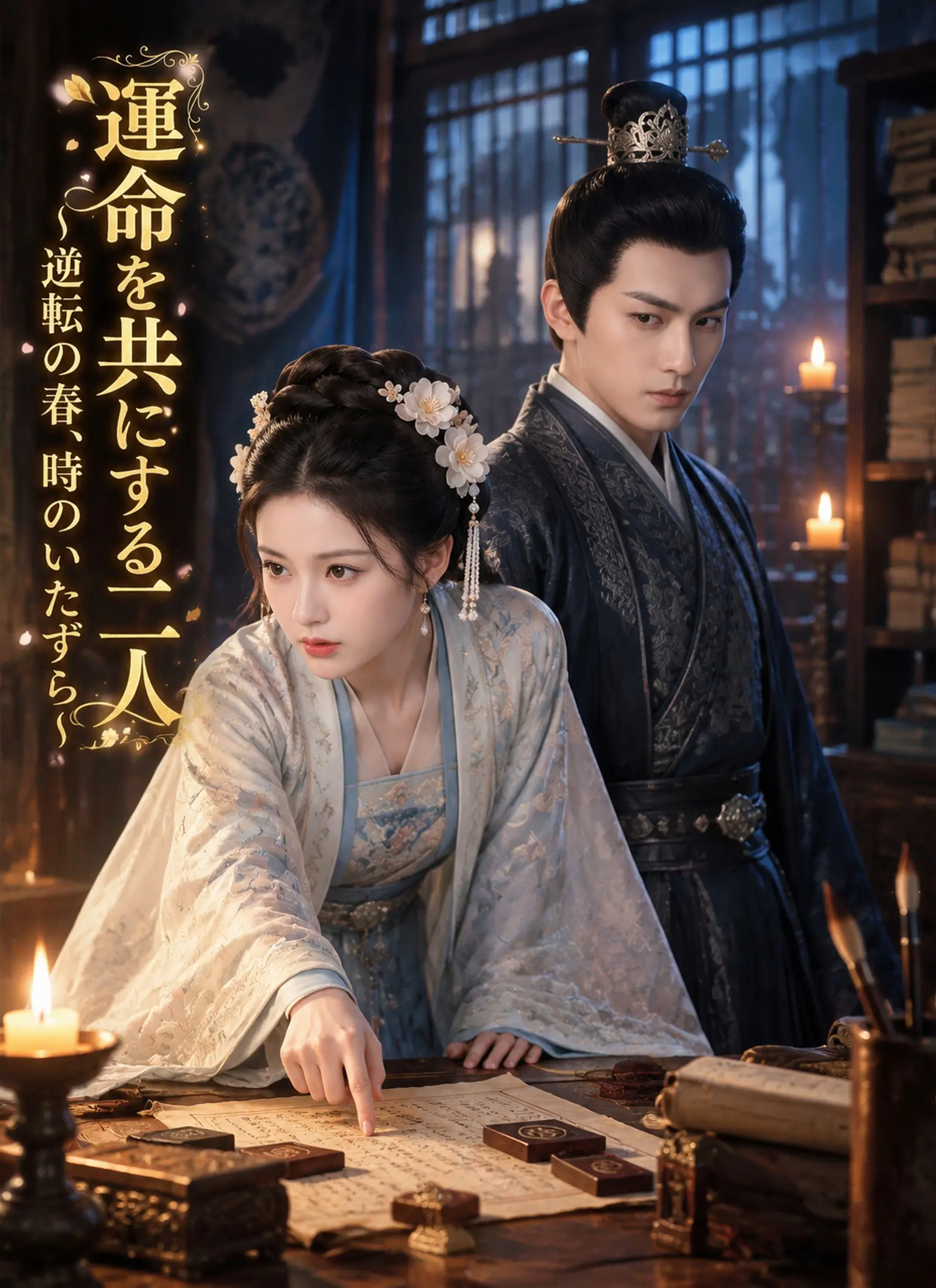 運命を共にする二人～逆転の春、時のいたずら～ short drama poster