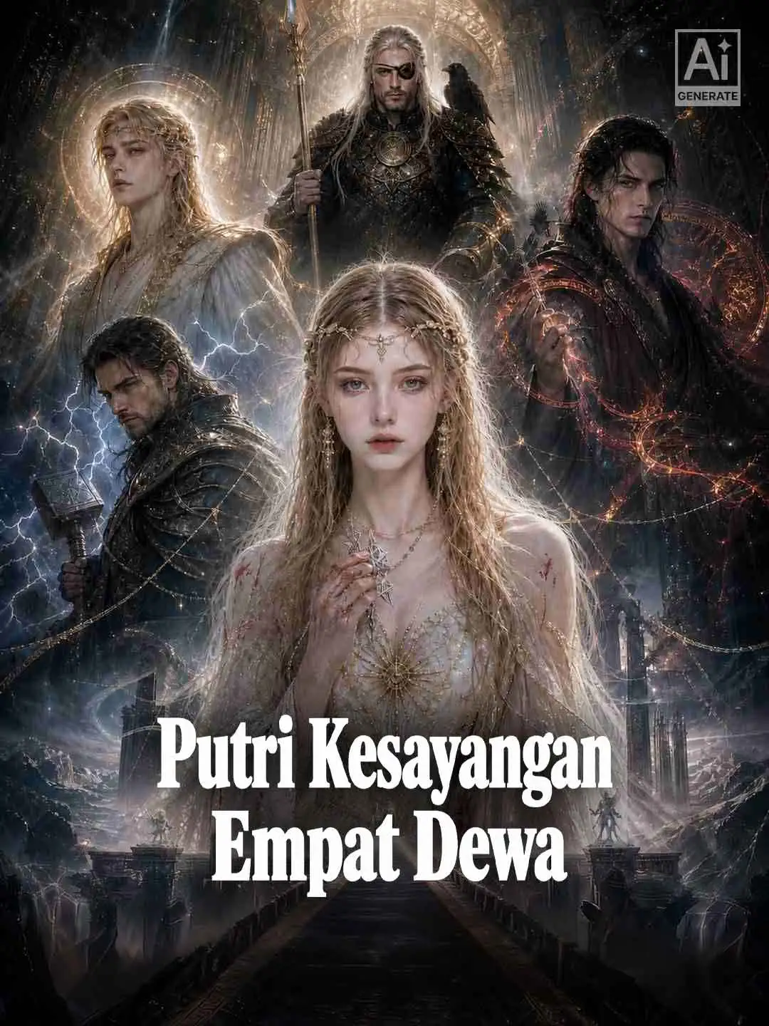 Putri Kesayangan Empat Dewa short drama poster