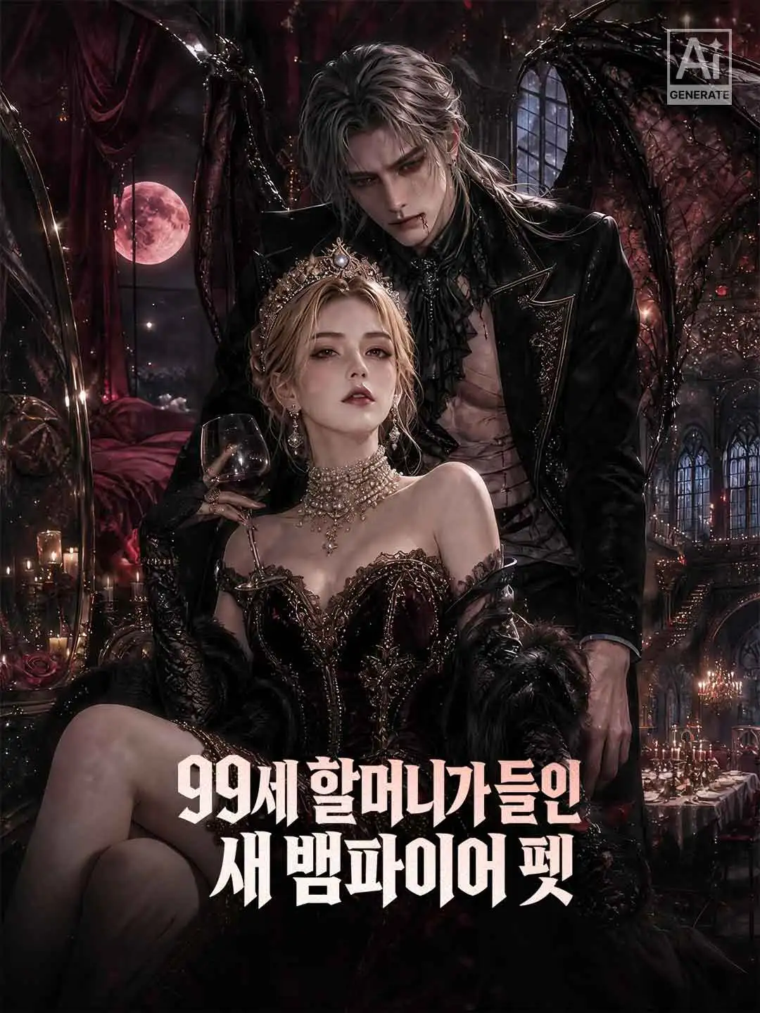 99세 할머니가 들인 새 뱀파이어 펫 short drama poster