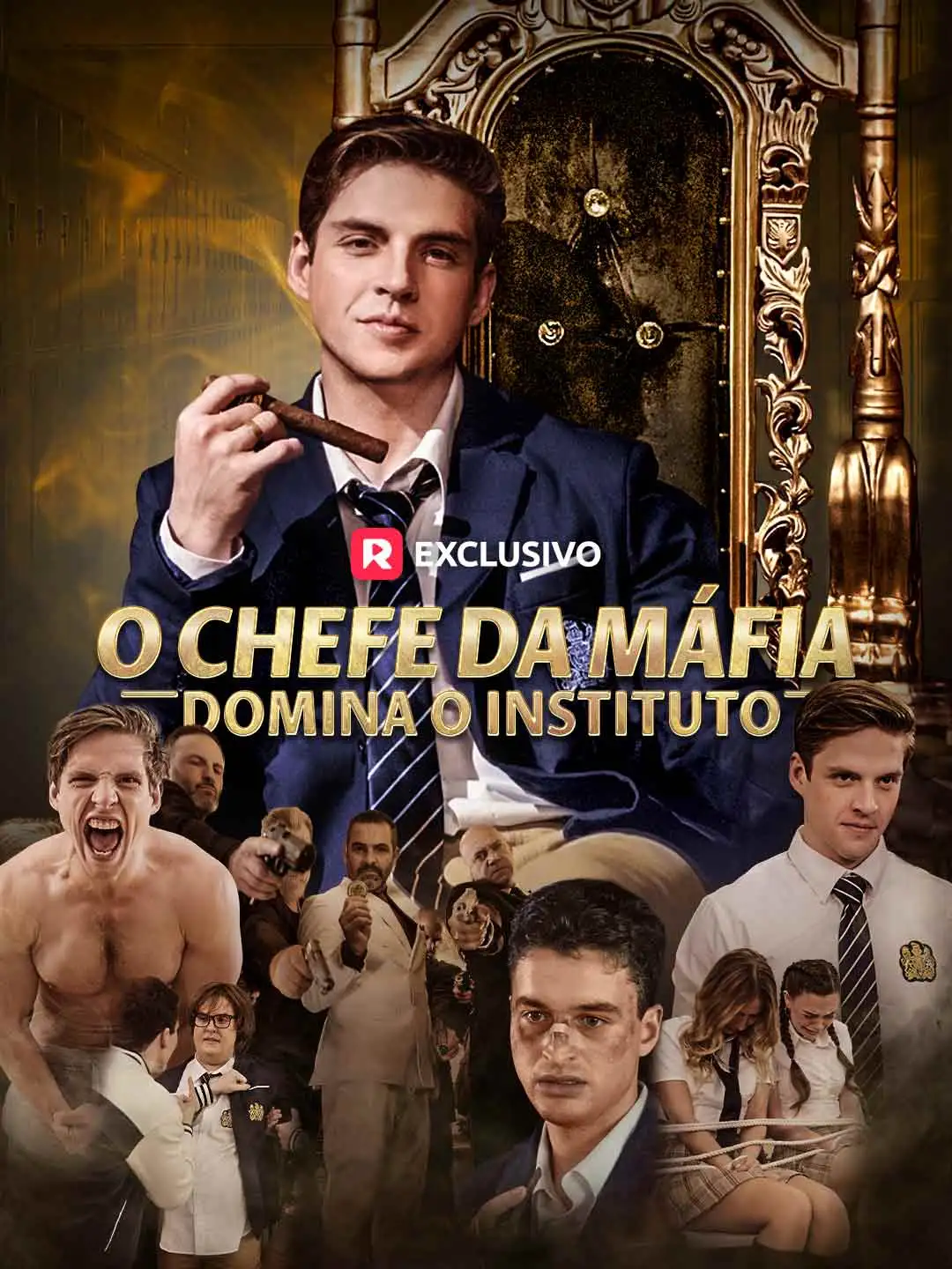 O Chefe da Máfia Domina o Instituto short drama poster
