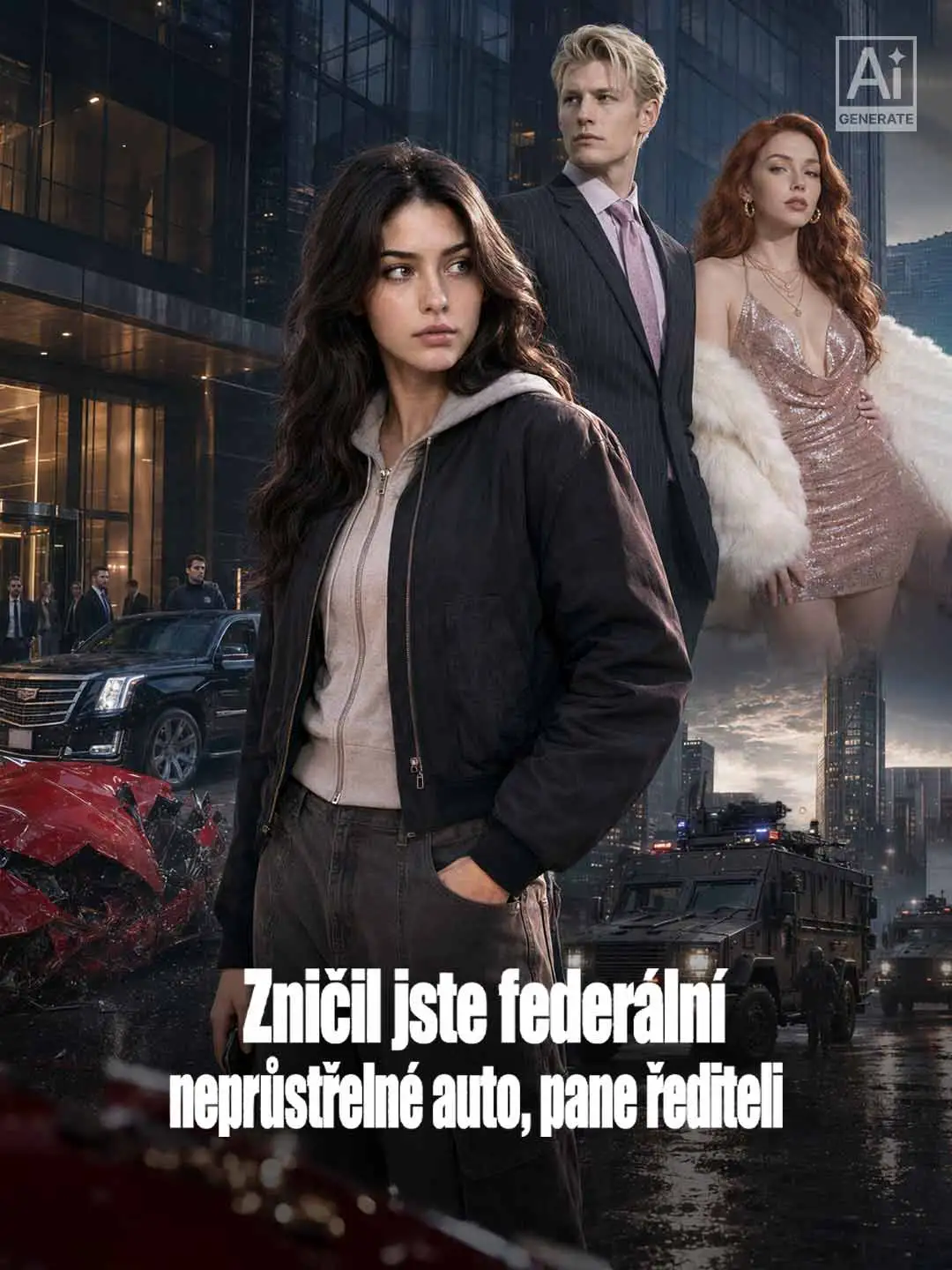 Zničil jste federální neprůstřelné auto, pane řediteli short drama poster