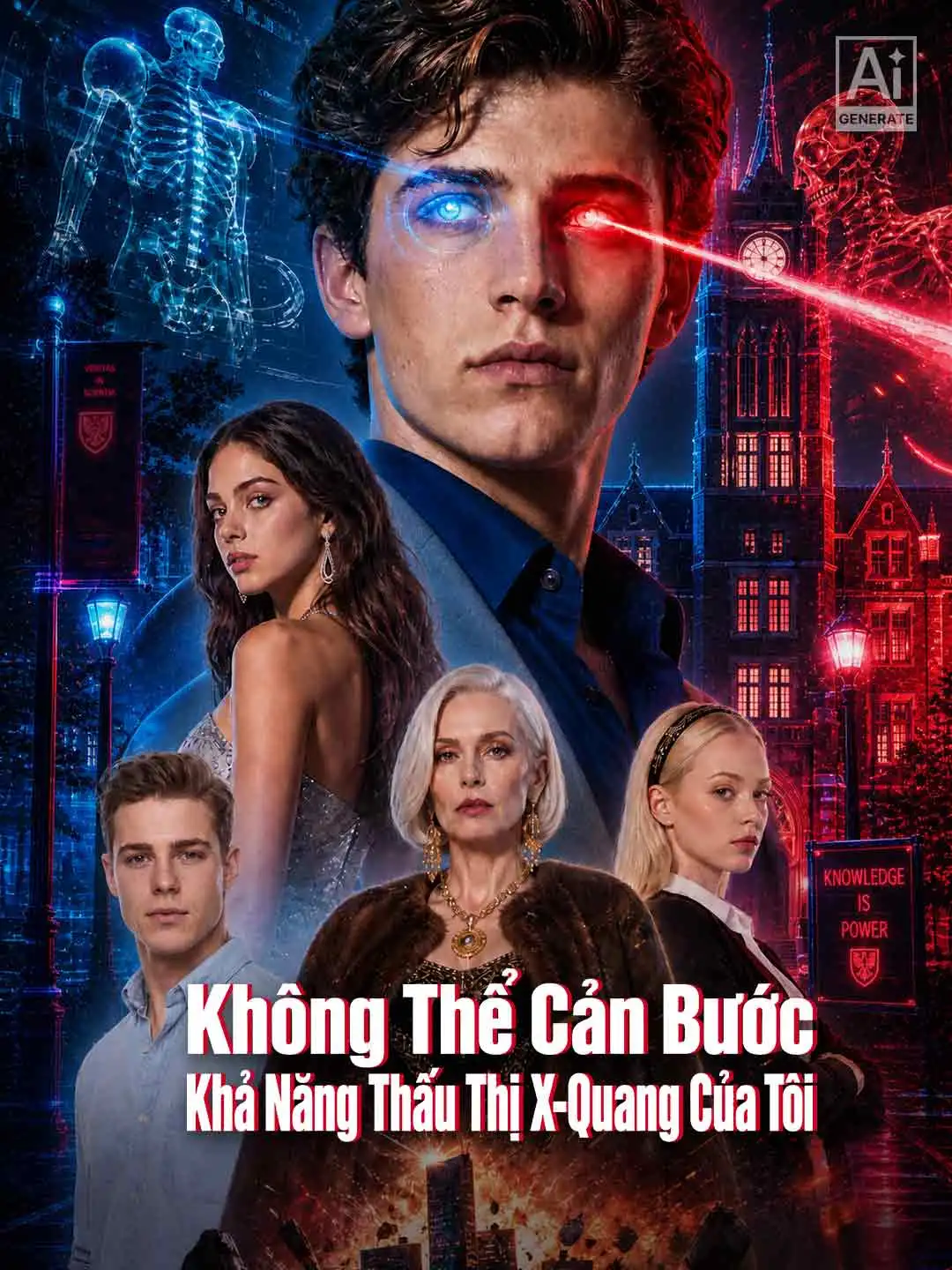 Không Thể Cản Bước Khả Năng Thấu Thị X-Quang Của Tôi short drama poster