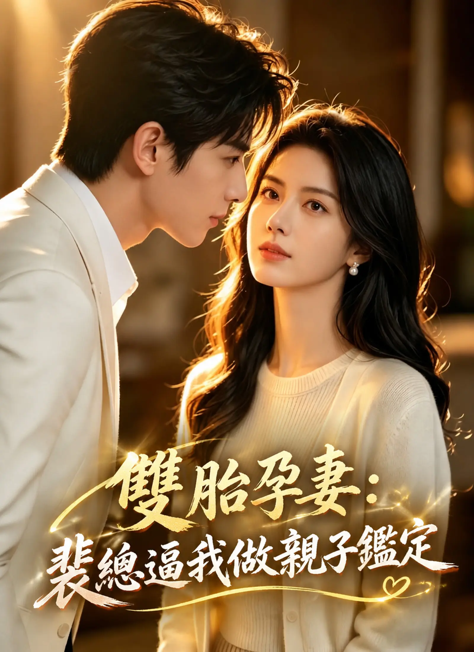 雙胎孕妻：裴總逼我做親子鑑定 short drama poster