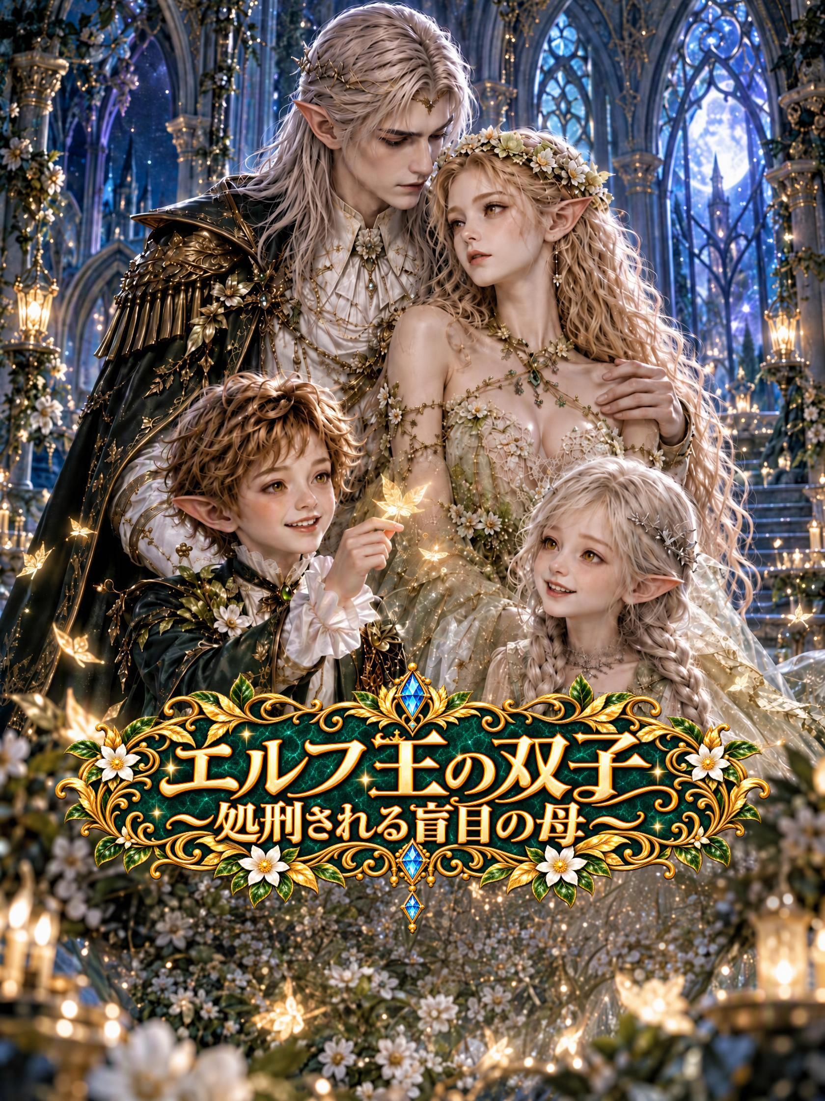 エルフ王の双子～処刑される盲目の母～ short drama poster