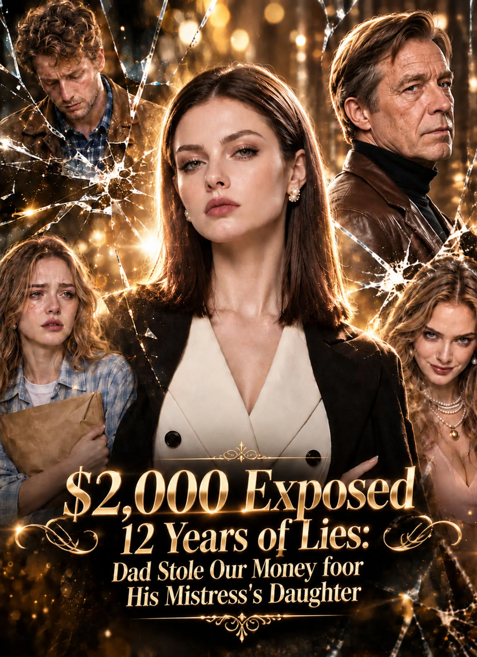 $2,000 Exposed 12 Years of Lies: Dad Stole Our Money for His Mistress’s Daughter short drama poster