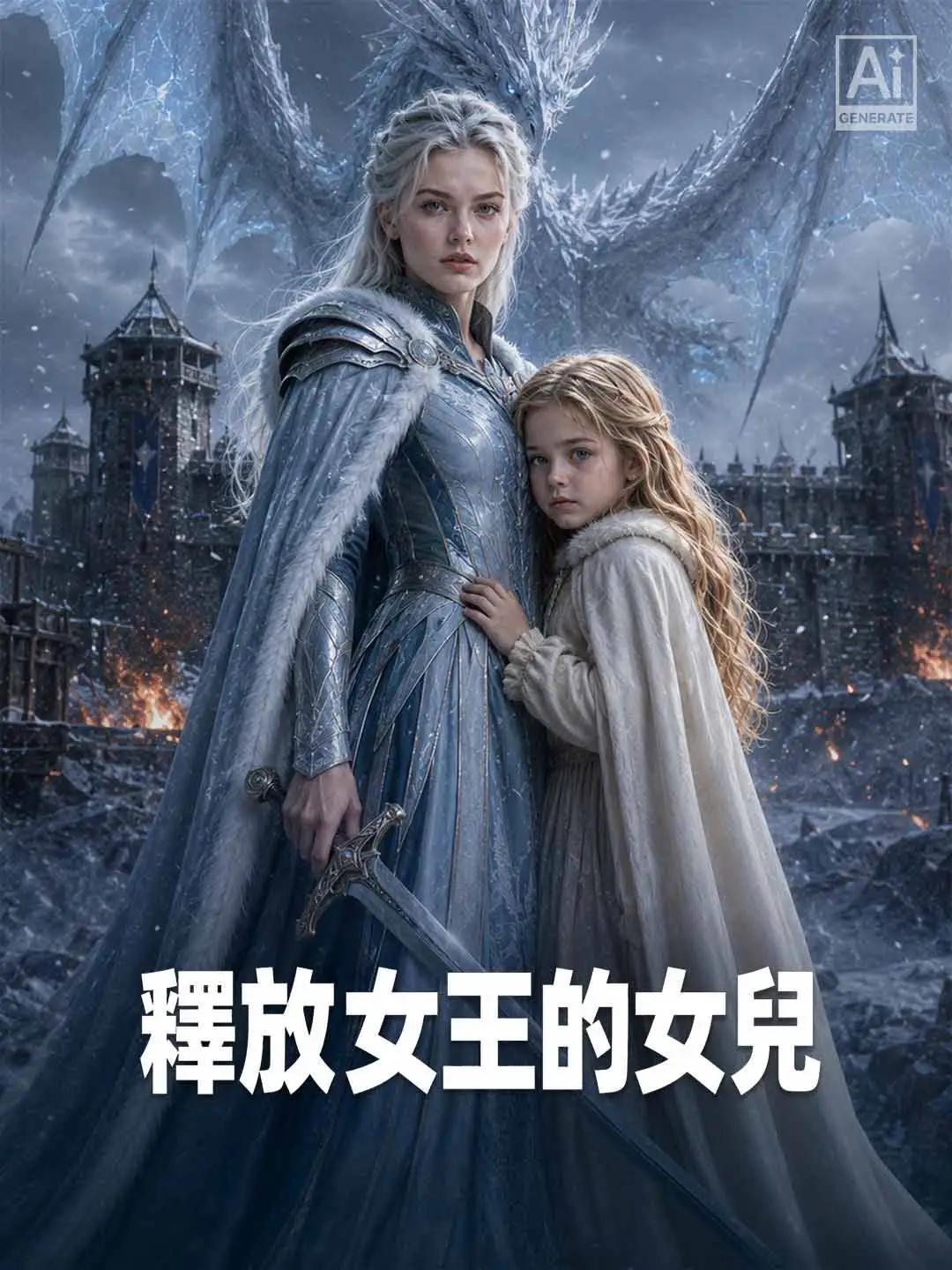 釋放女王的女兒 short drama poster