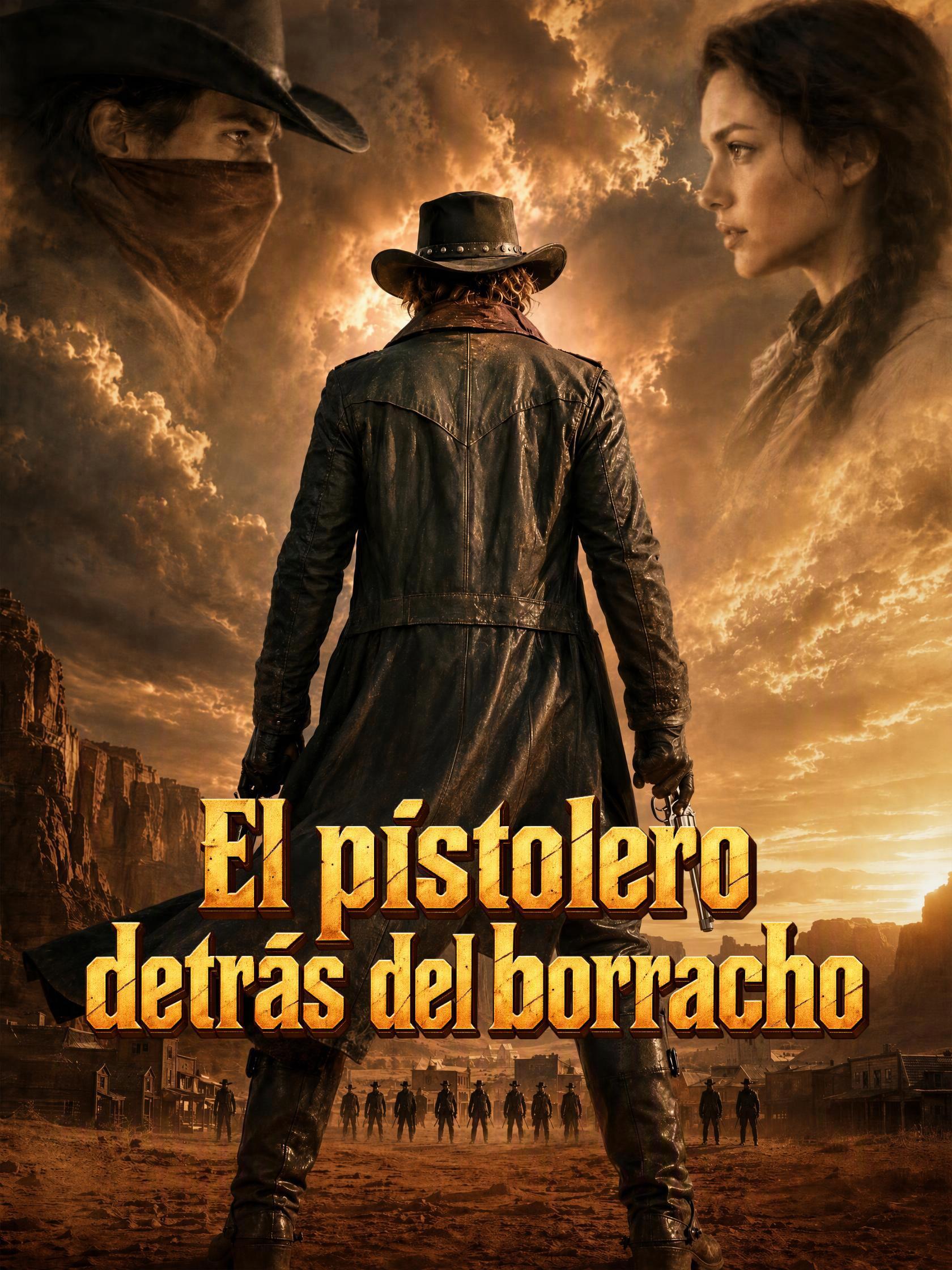 El pistolero detrás del borracho short drama poster