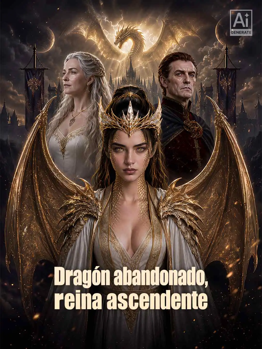 Dragón abandonado, reina ascendente short drama poster