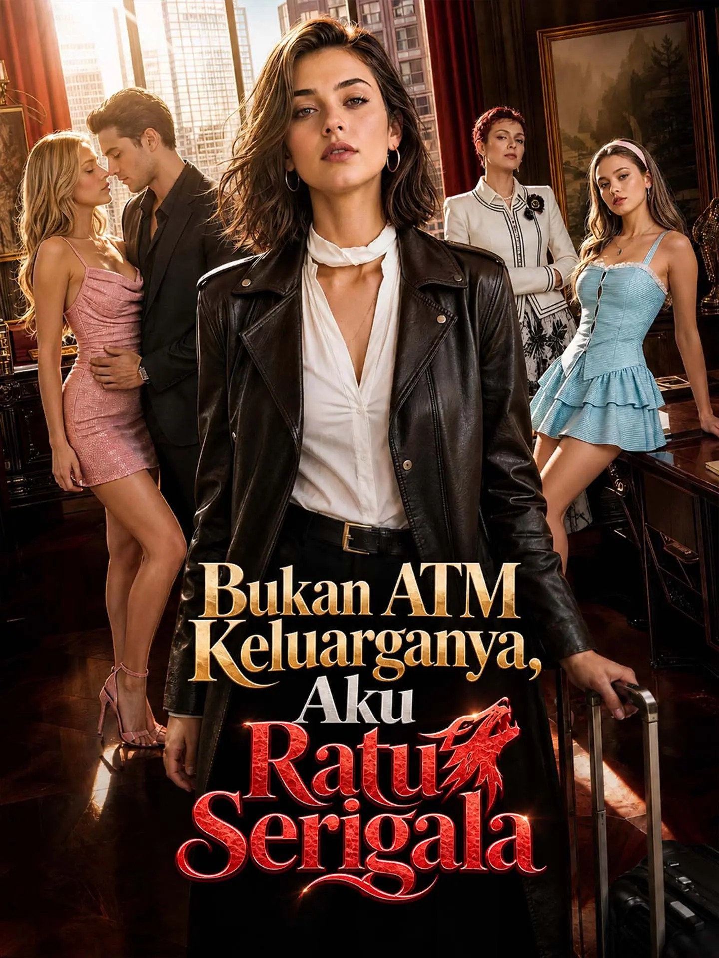 Bukan ATM Keluarganya, Aku Ratu Serigala short drama poster