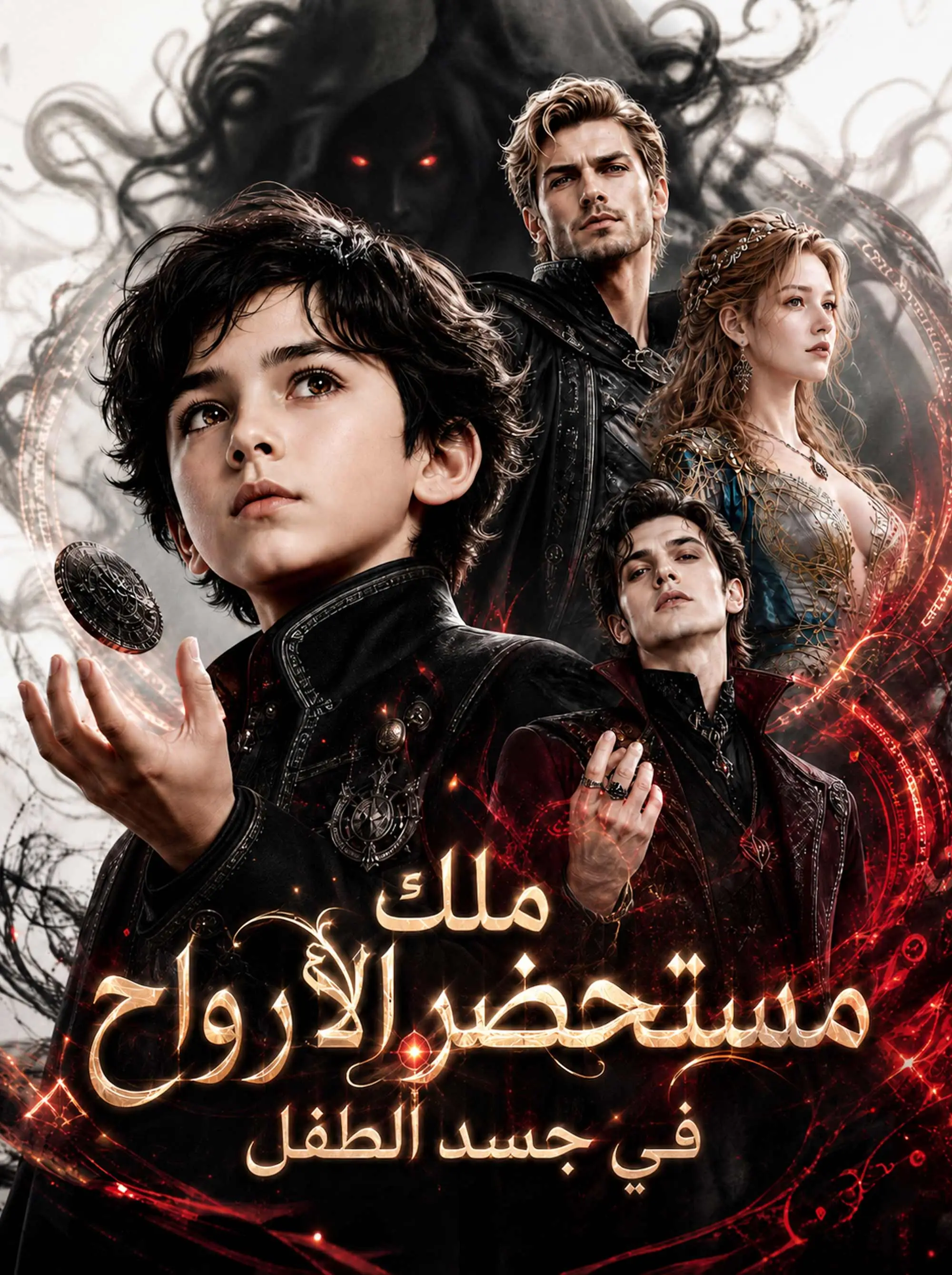 المدبلج-ملك مستحضر الأرواح في جسد الطفل short drama poster