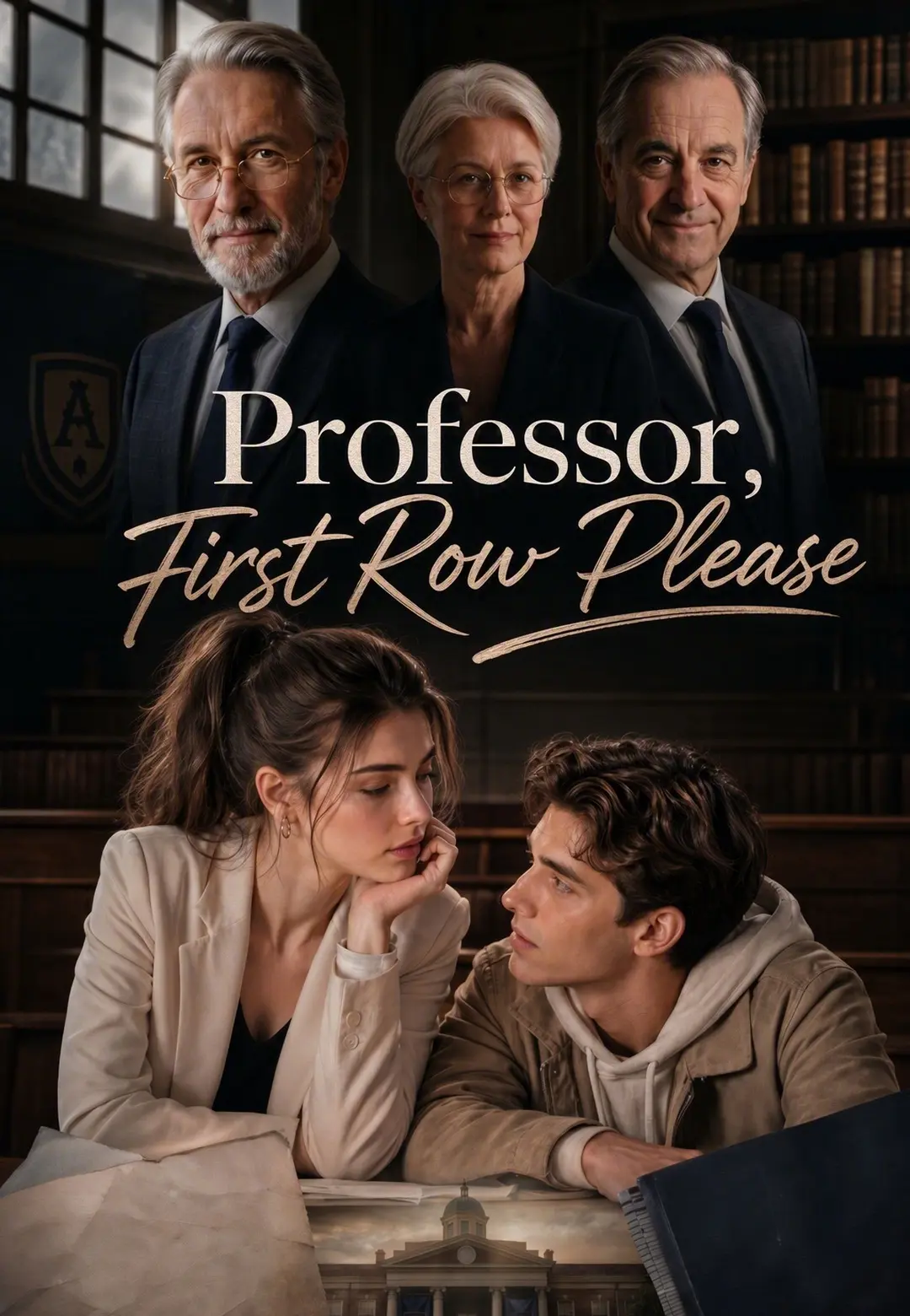 Professor, First Row Please short drama poster