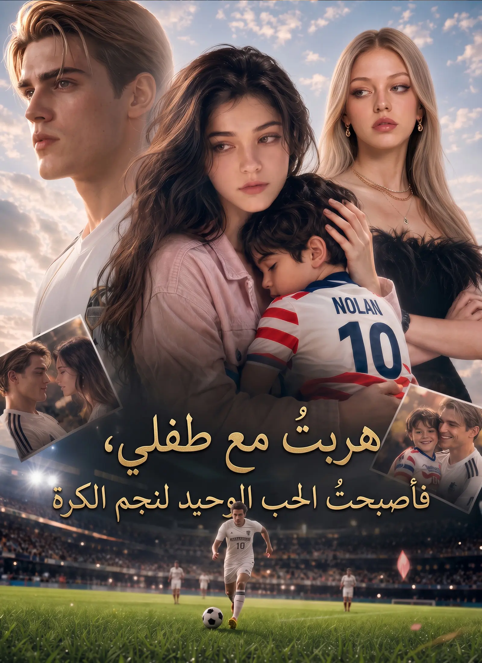 هربتُ مع طفلي، فأصبحتُ الحب الوحيد لنجم الكرة short drama poster