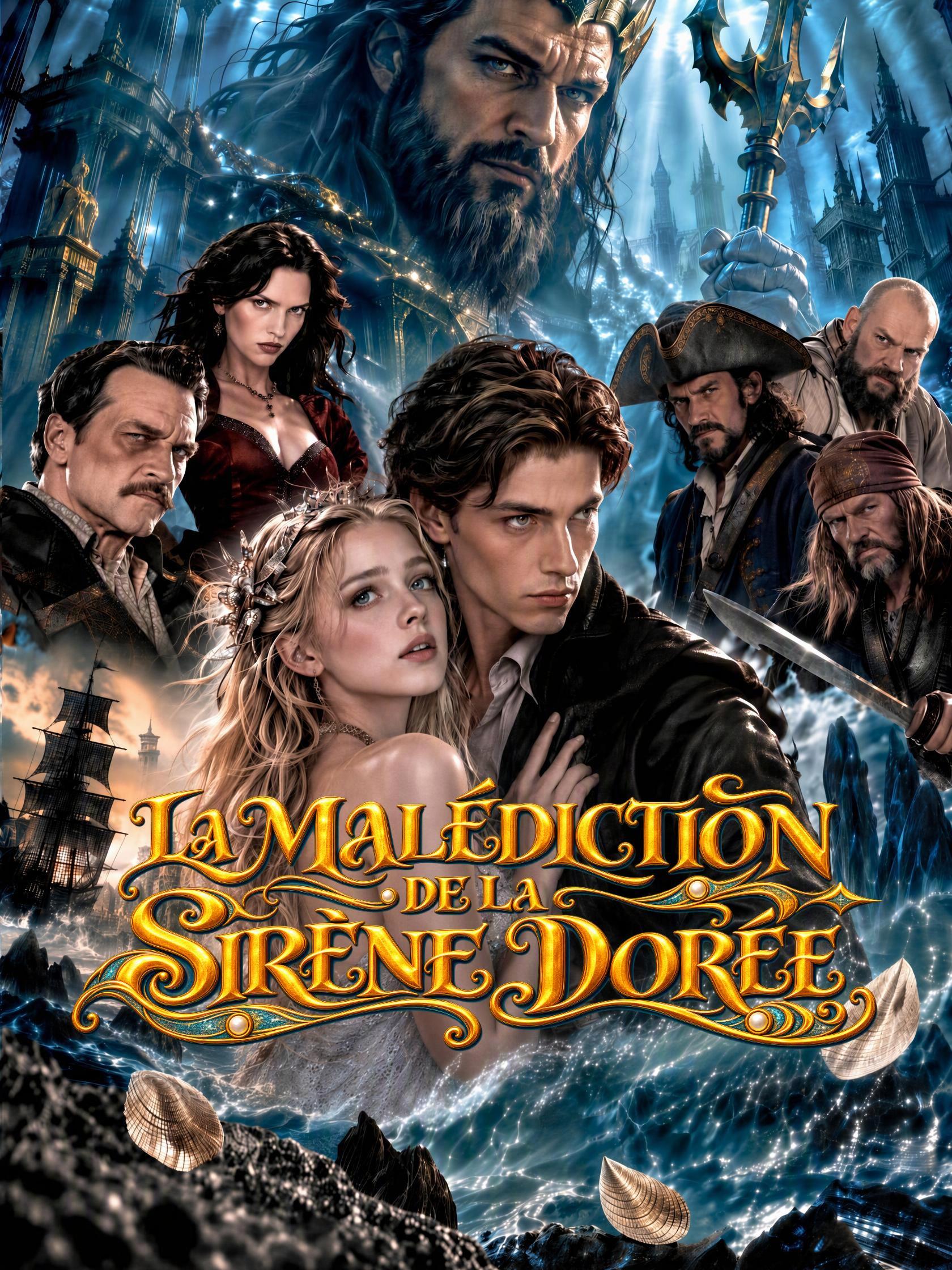 LA MALÉDICTION DE LA SIRÈNE DORÉE short drama poster