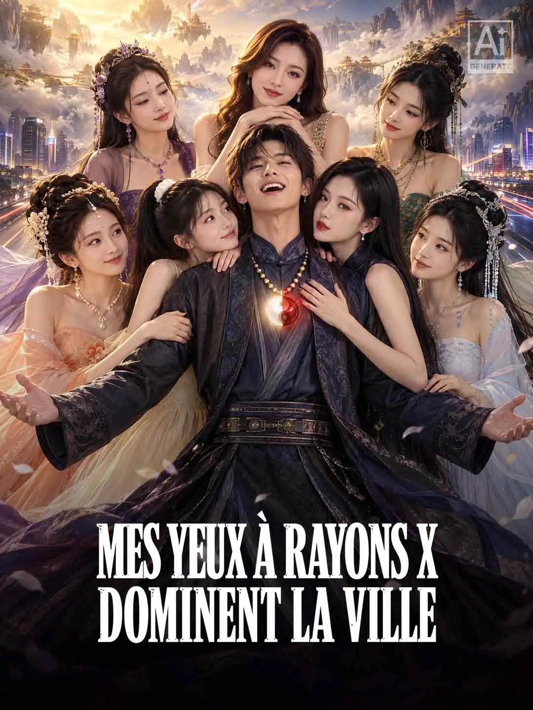Mes yeux à rayons X dominent la ville short drama poster