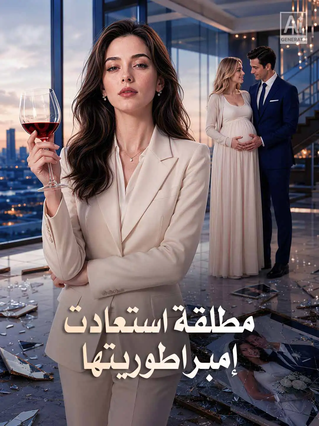 مطلقة استعادت إمبراطوريتها short drama poster