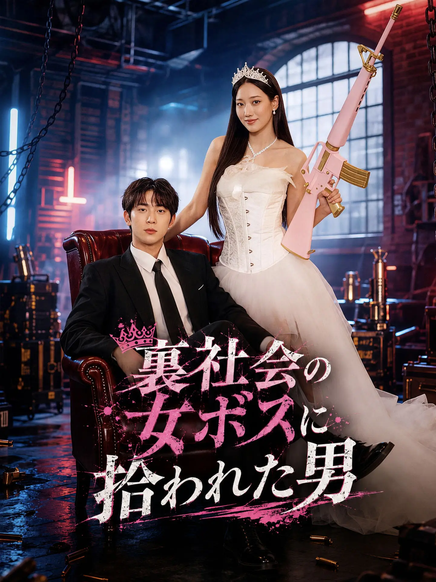 裏社会の女ボスに拾われた男 short drama poster