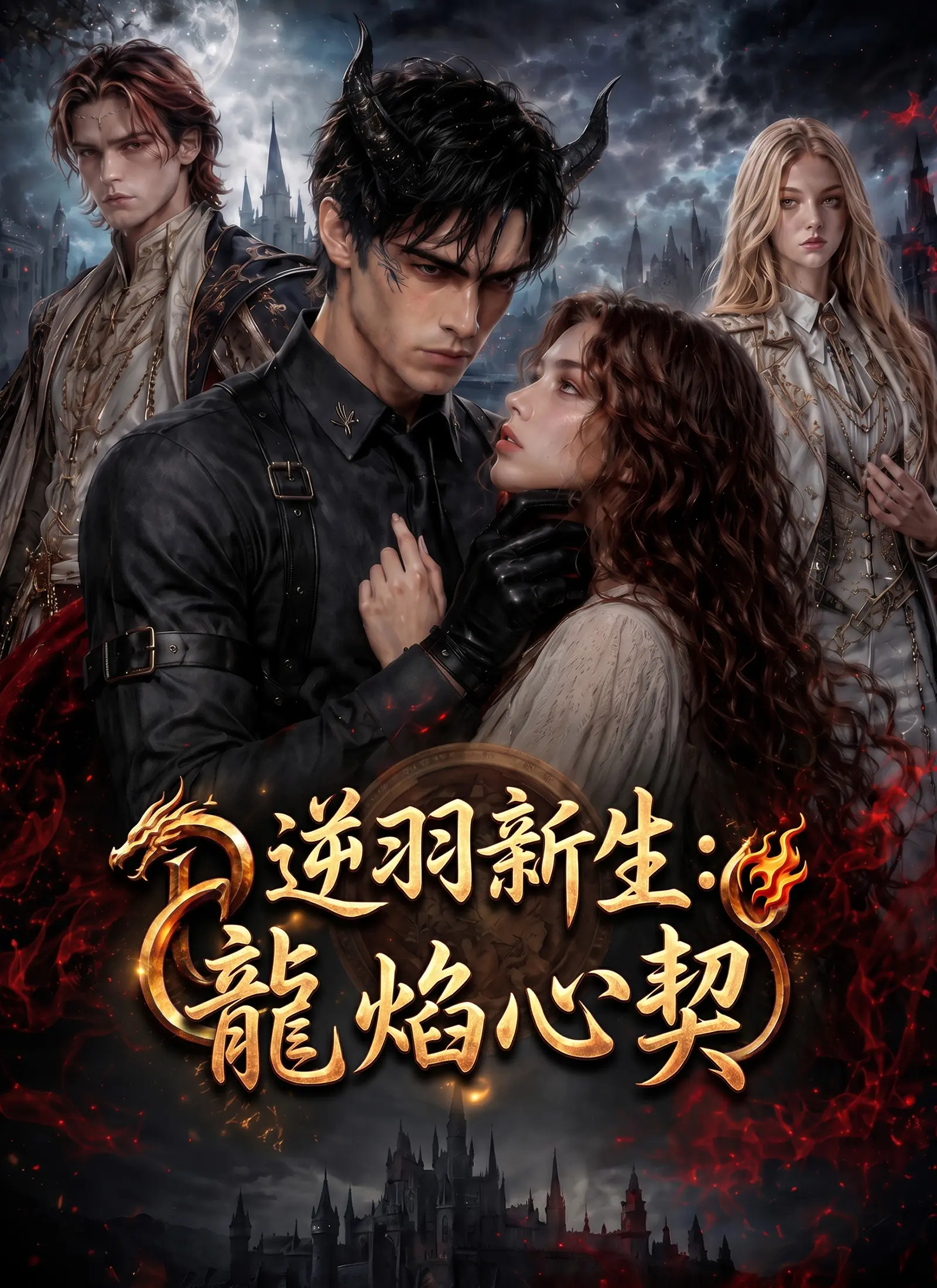 逆羽新生：龍焰心契 short drama poster