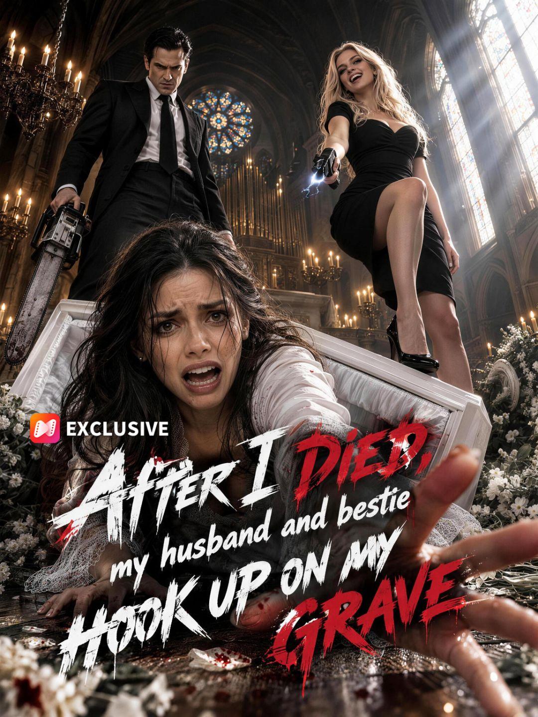 After I died, my husband and bestie hook up on my grave short drama poster