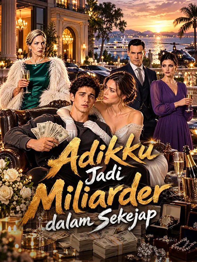 Adikku Jadi Miliarder dalam Sekejap short drama poster