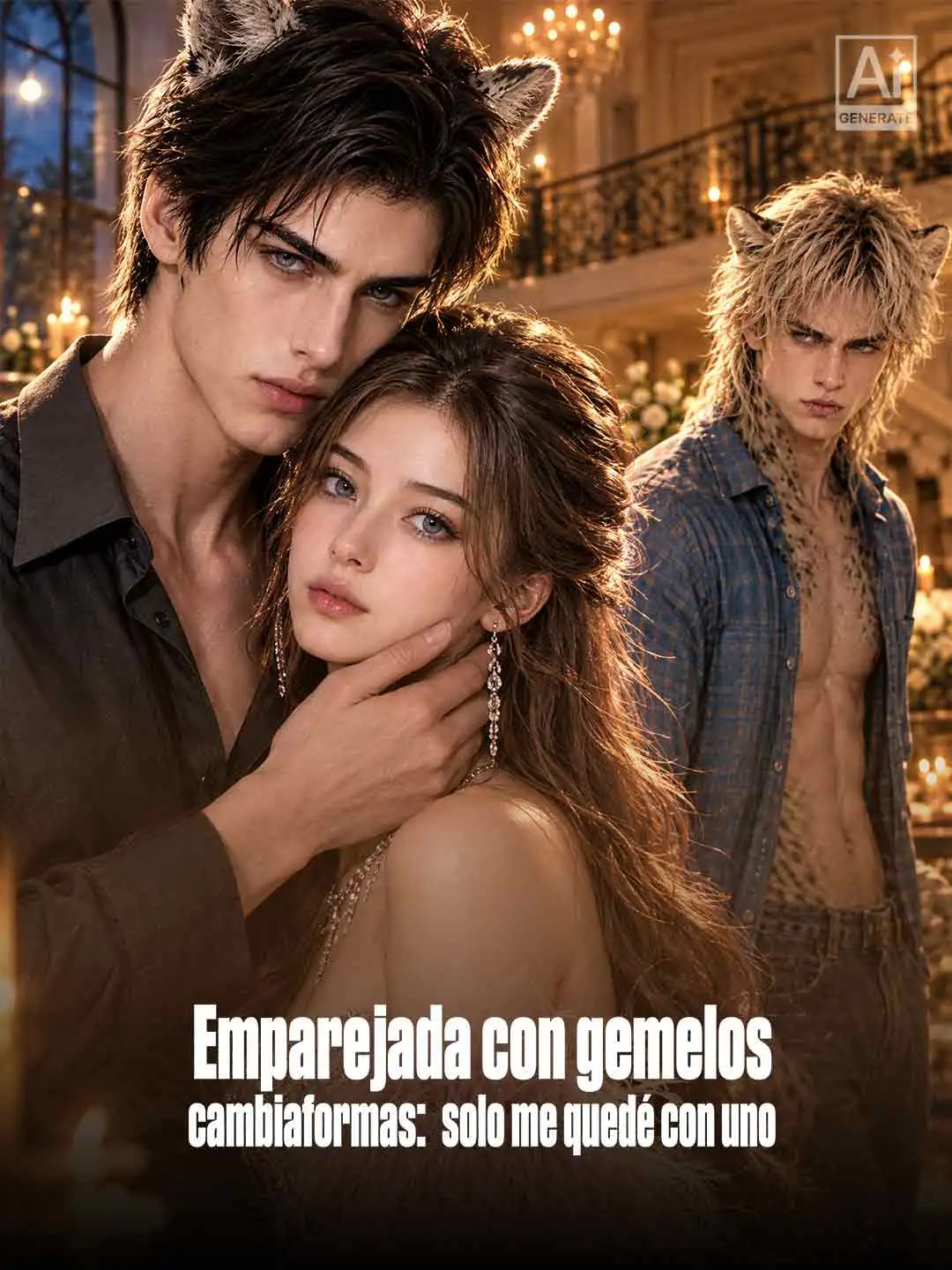 Emparejada con gemelos cambiaformas: solo me quedé con uno short drama poster