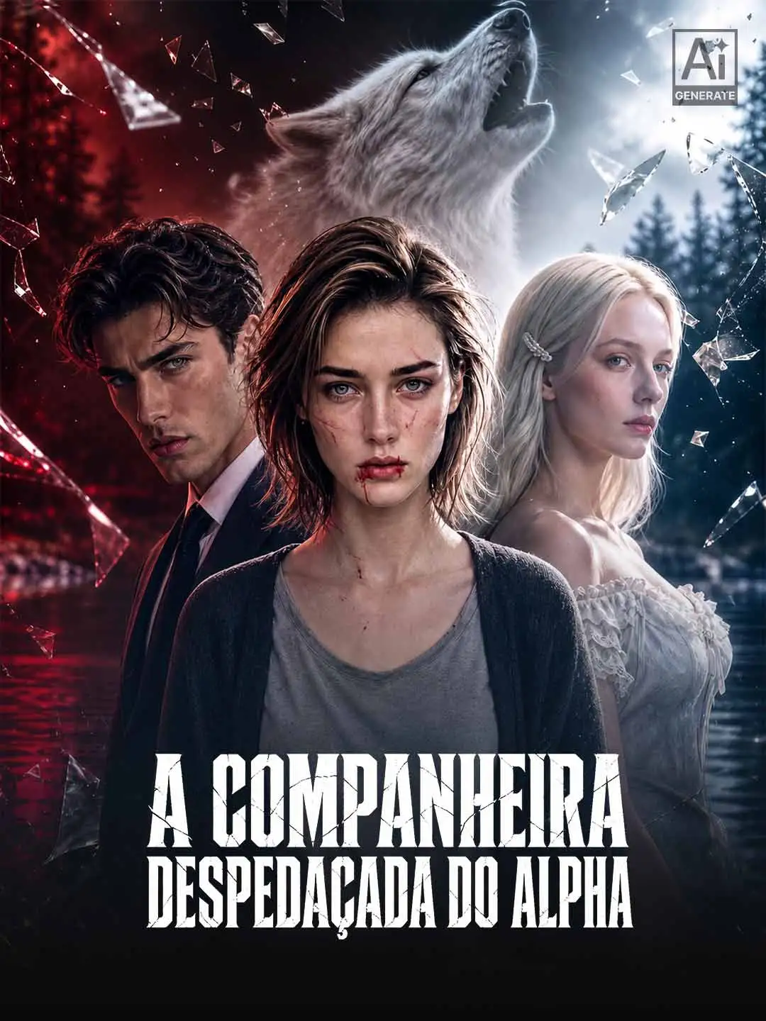 A Companheira Despedaçada do Alpha short drama poster