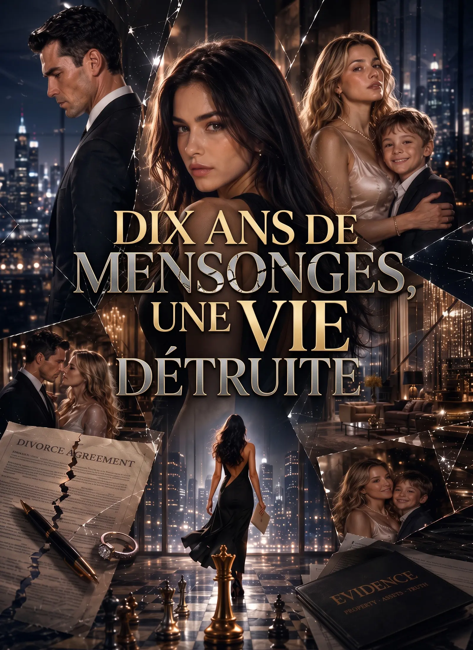 Dix ans de mensonges, une vie détruite short drama poster