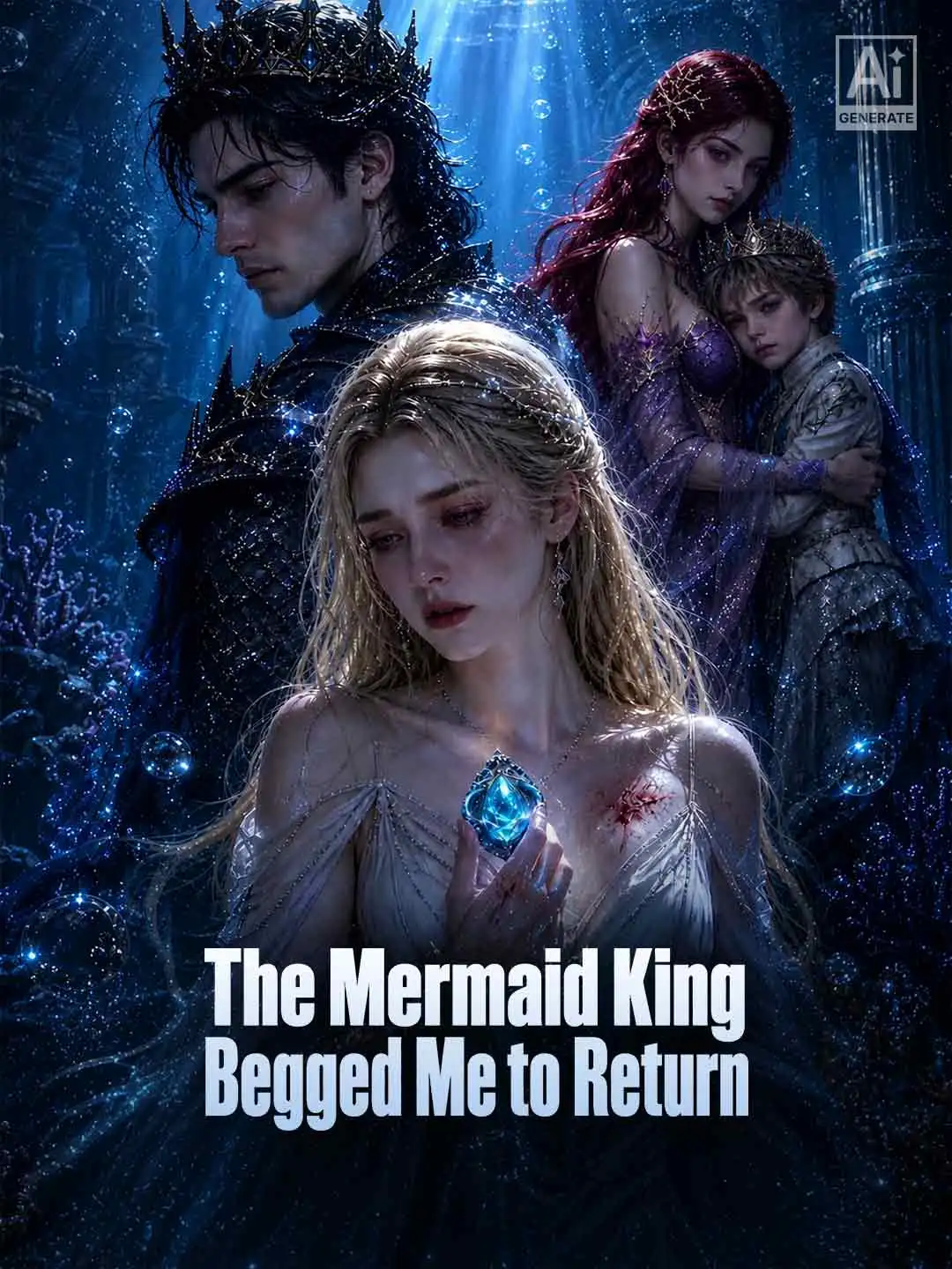 The Mermaid King Begged Me to Return short drama poster