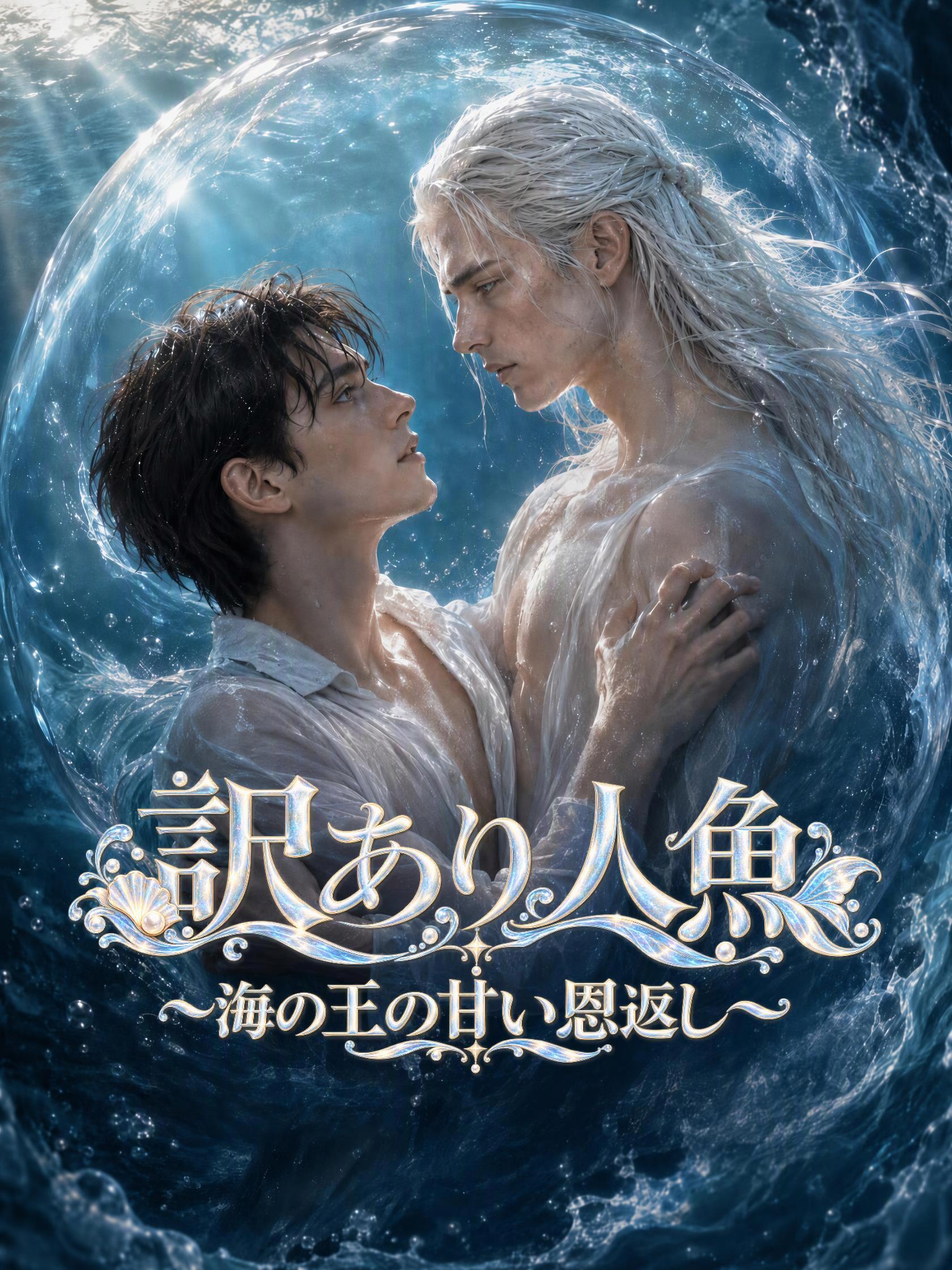 訳あり人魚～海の王の甘い恩返し～ short drama poster