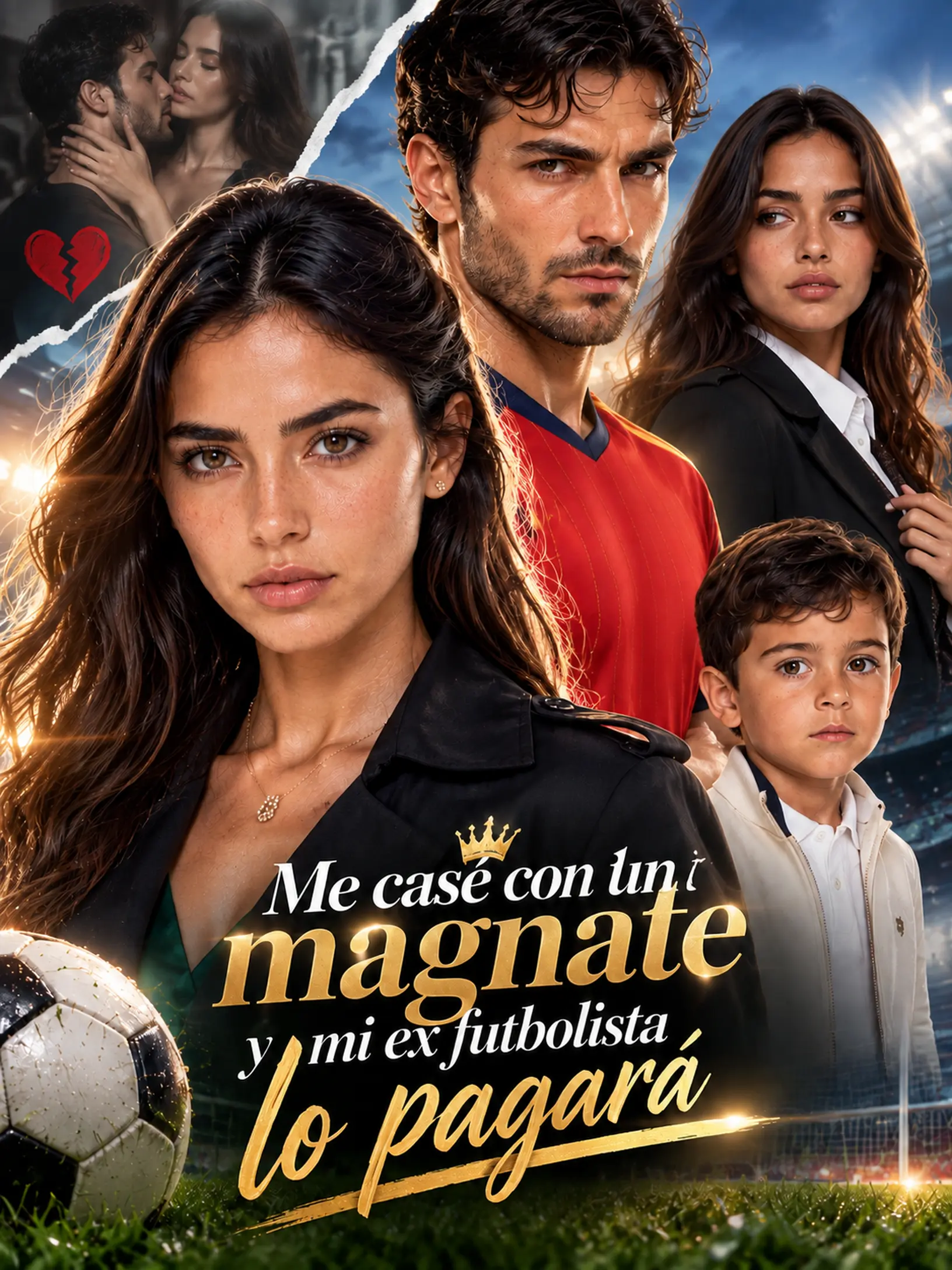 Me casé con un magnate y mi ex futbolista lo pagará short drama poster