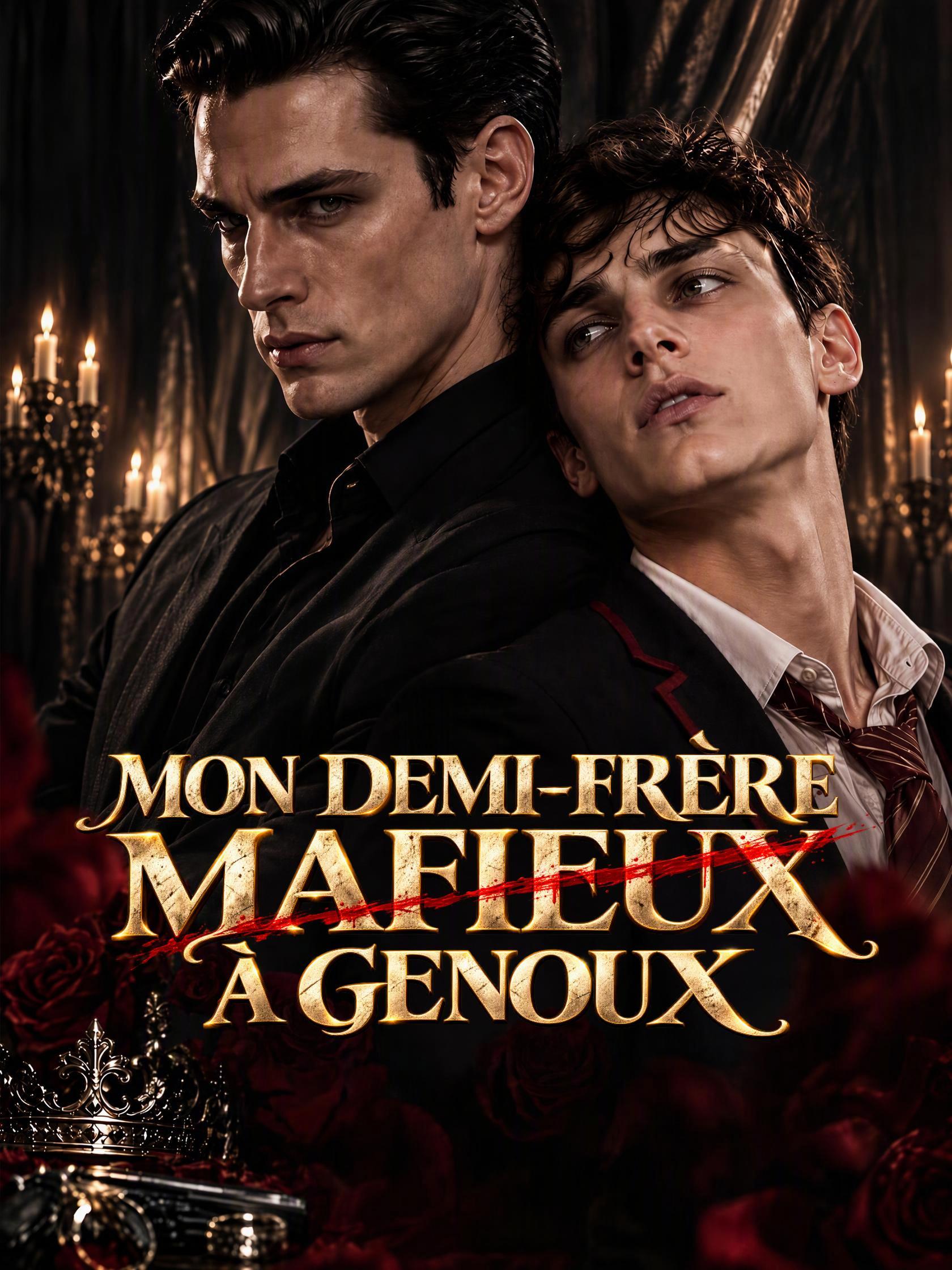 MON DEMI-FRÈRE MAFIEUX À GENOUX short drama poster