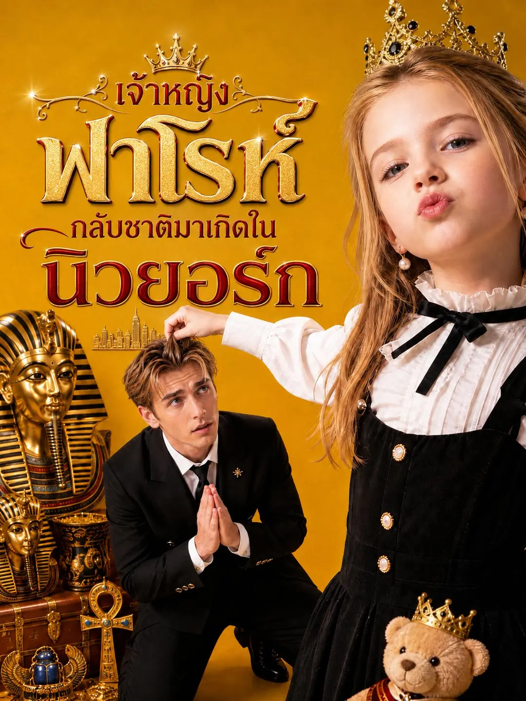 [พากย์เสียง] เจ้าหญิงฟาโรห์ กลับชาติมาเกิดในนิวยอร์ก short drama poster