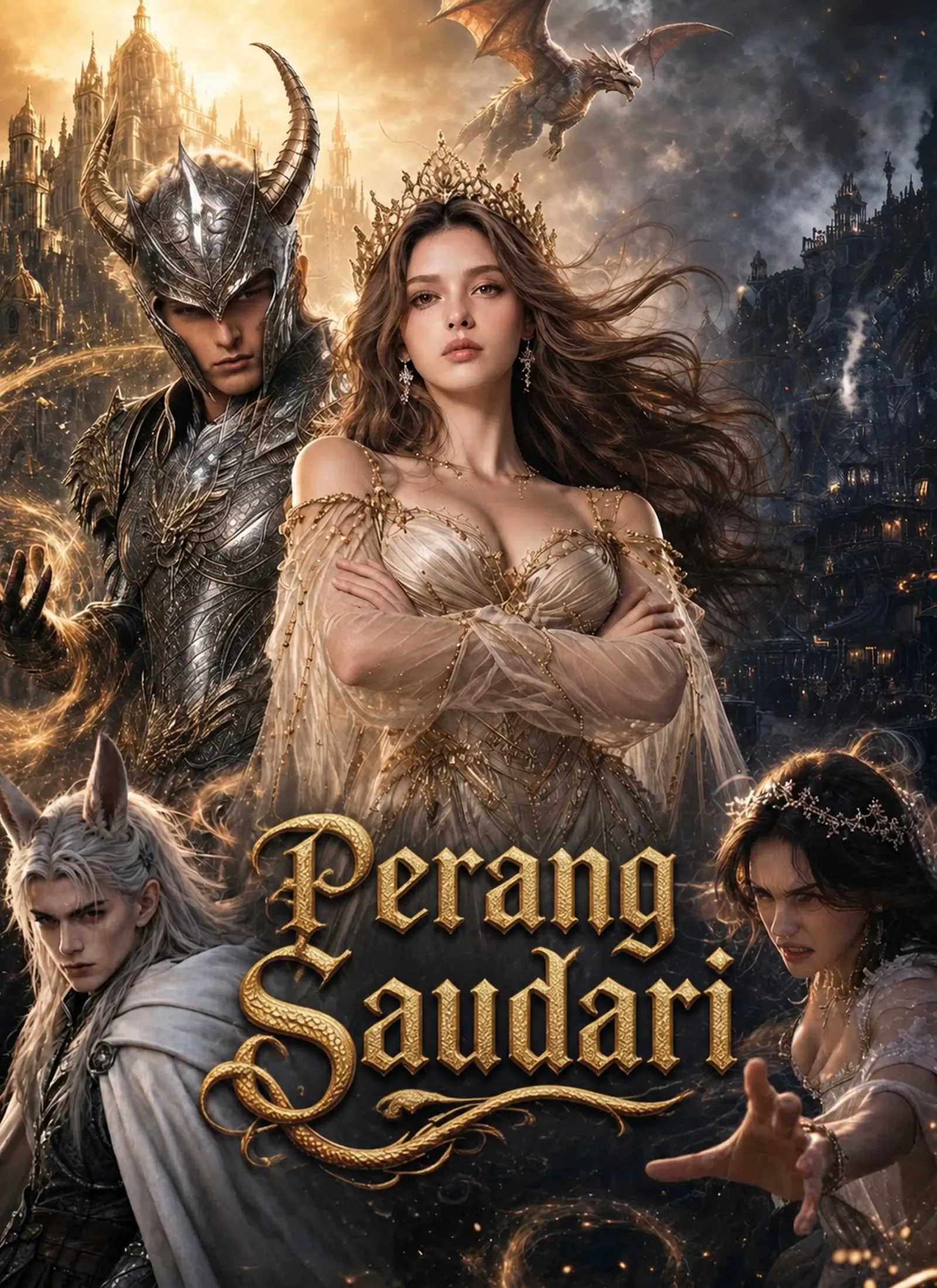 Perang Saudari short drama poster