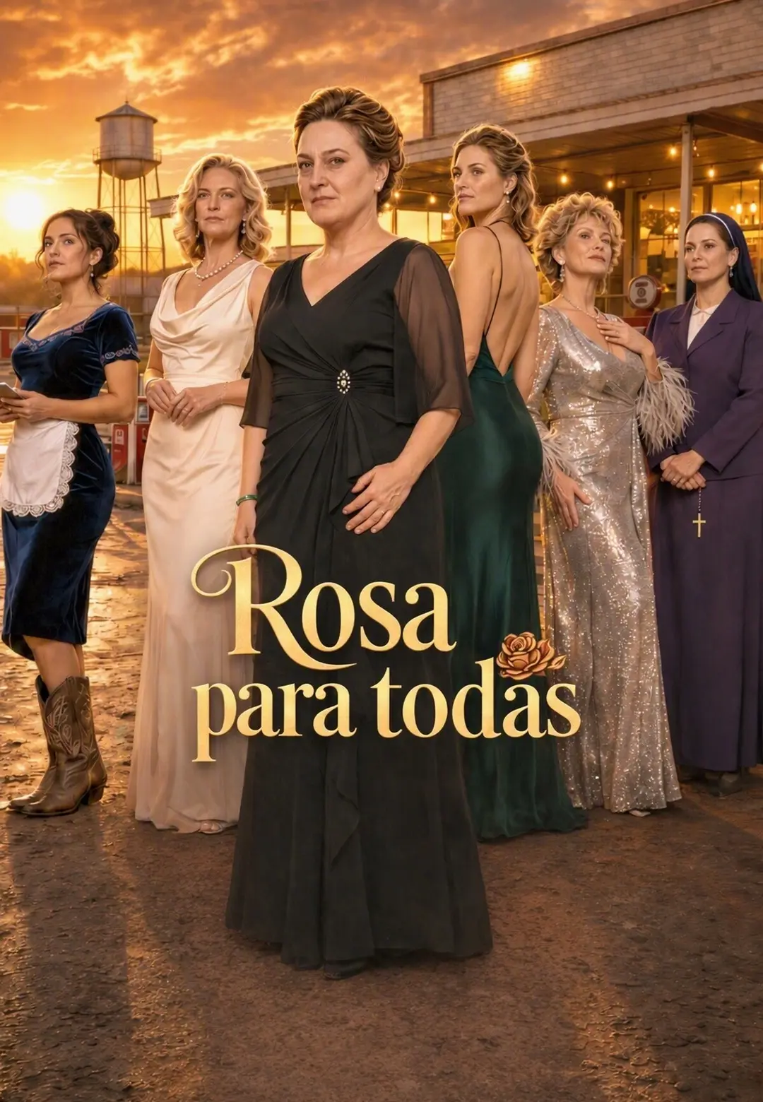 Rosa para todas short drama poster