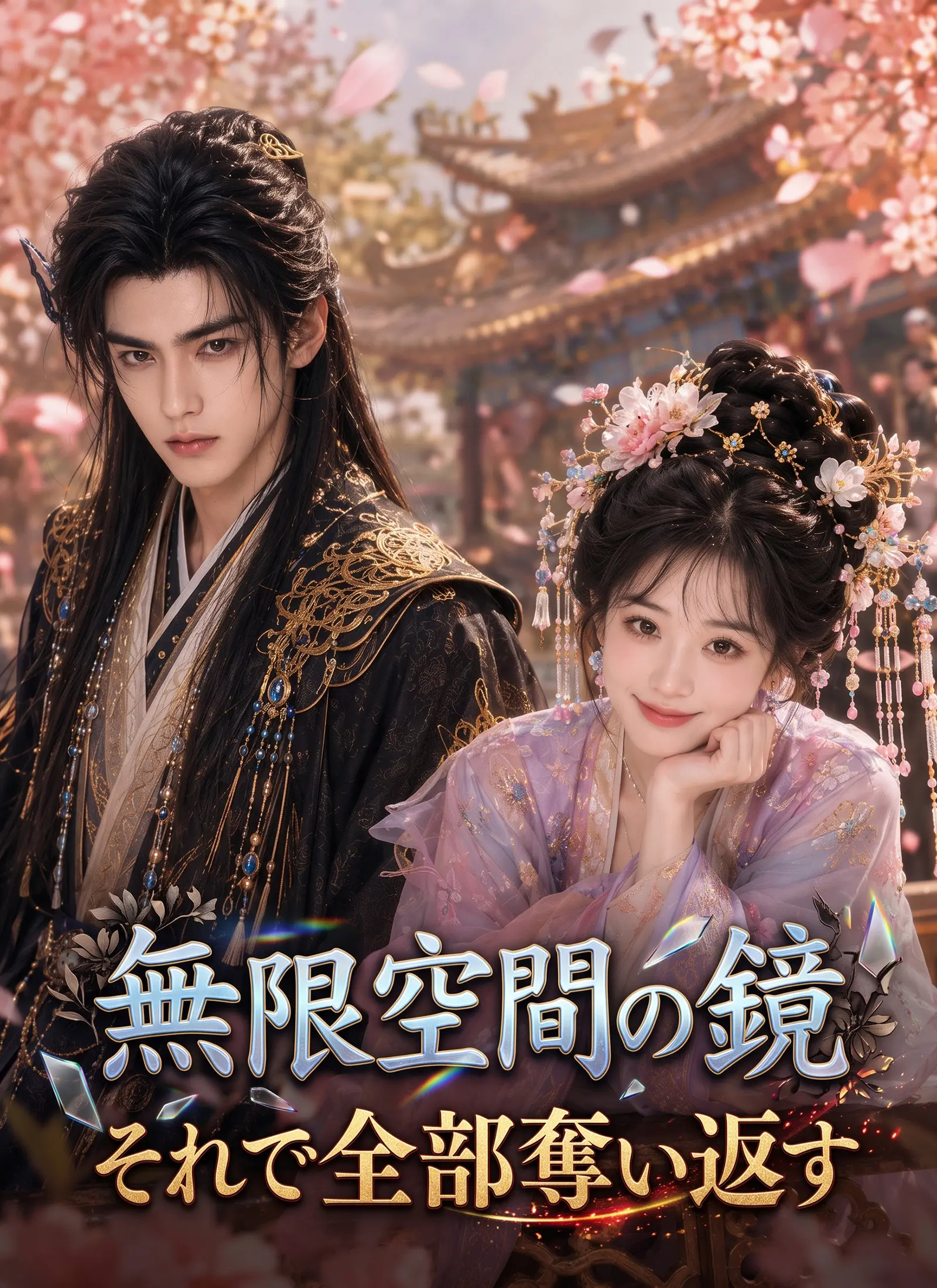 無限空間の鏡、それで全部奪い返す short drama poster