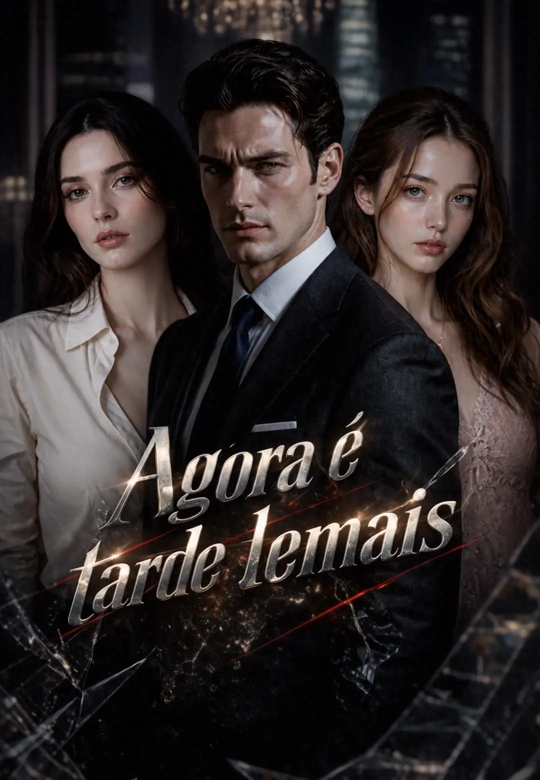 Agora é tarde demais short drama poster