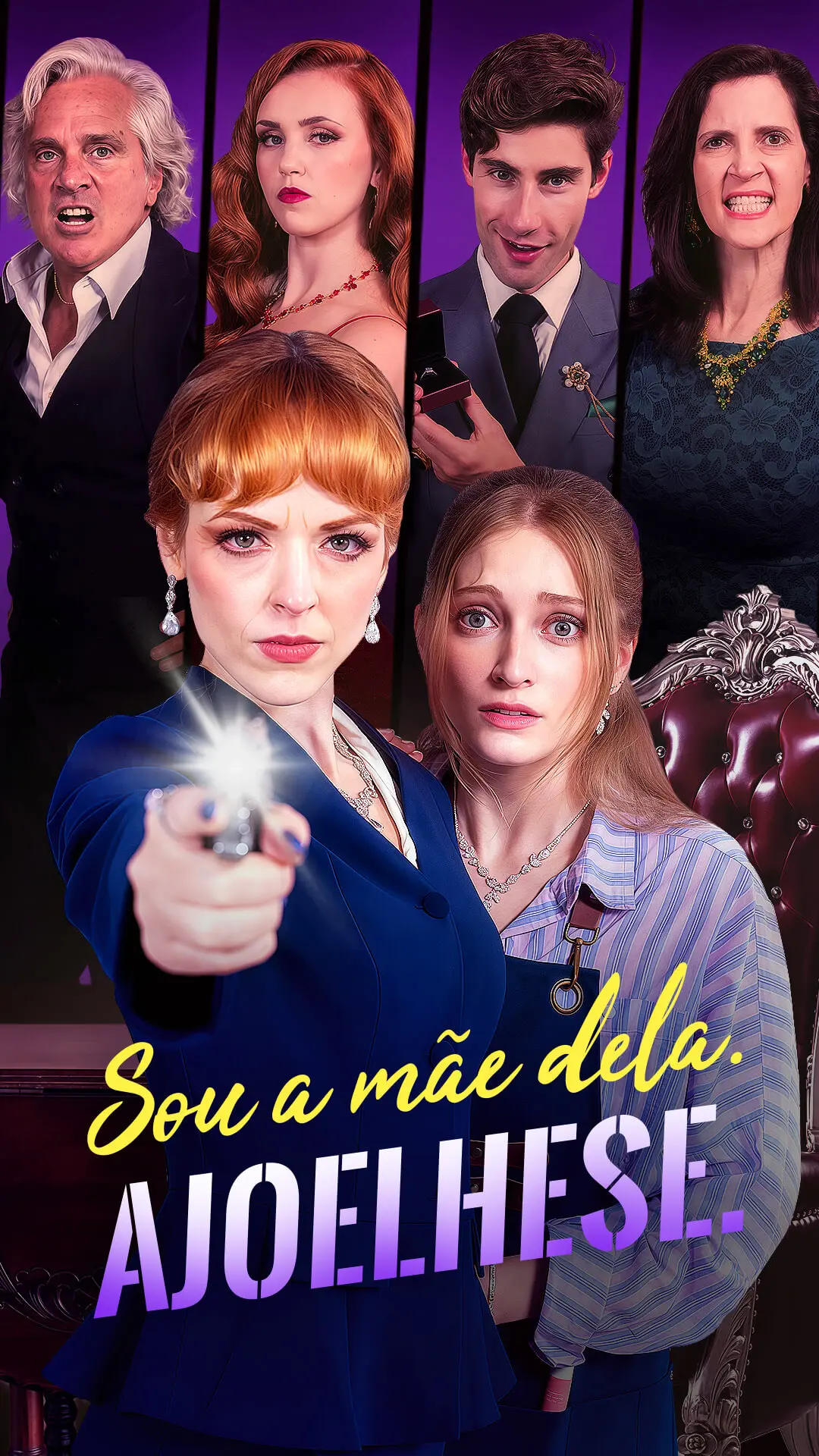 Sou a mãe dela. AJOELHESE. short drama poster