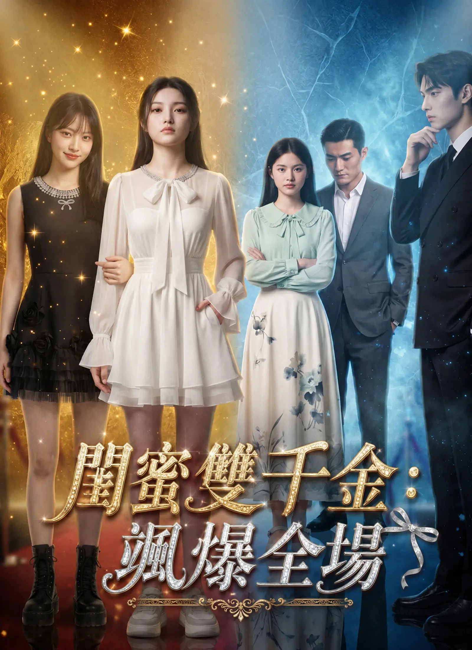 閨蜜雙千金：颯爆全場 short drama poster
