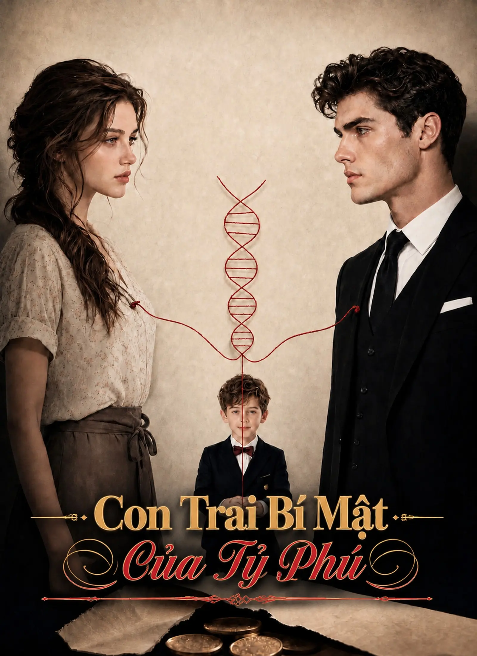 Con Trai Bí Mật Của Tỷ Phú short drama poster