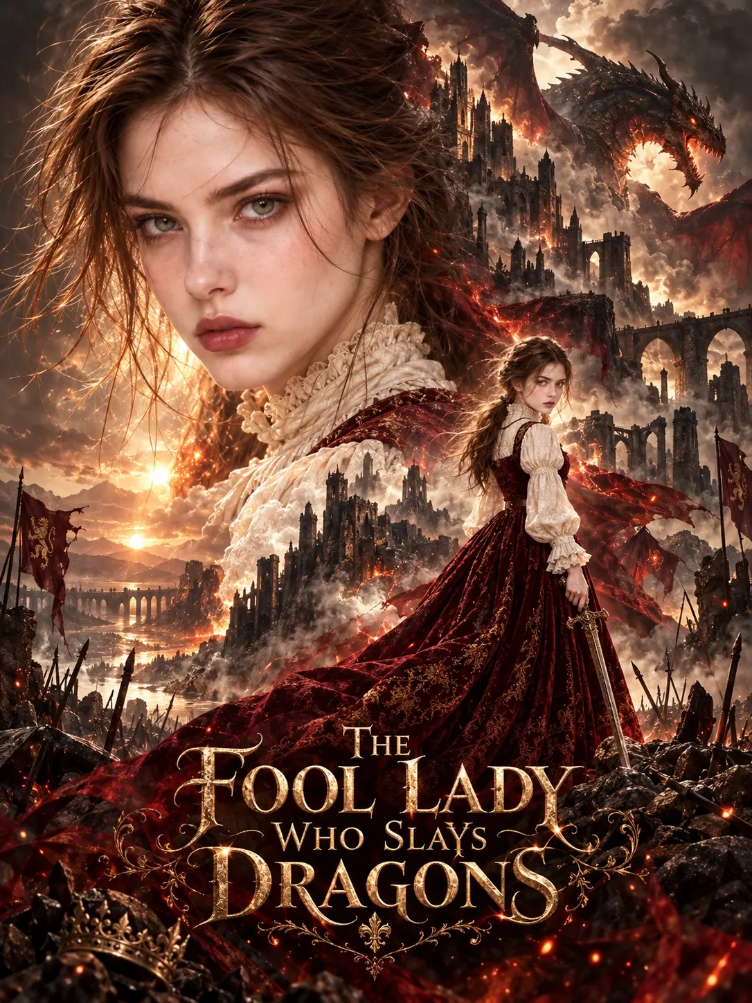 The Fool Lady Who Slays Dragons short drama poster