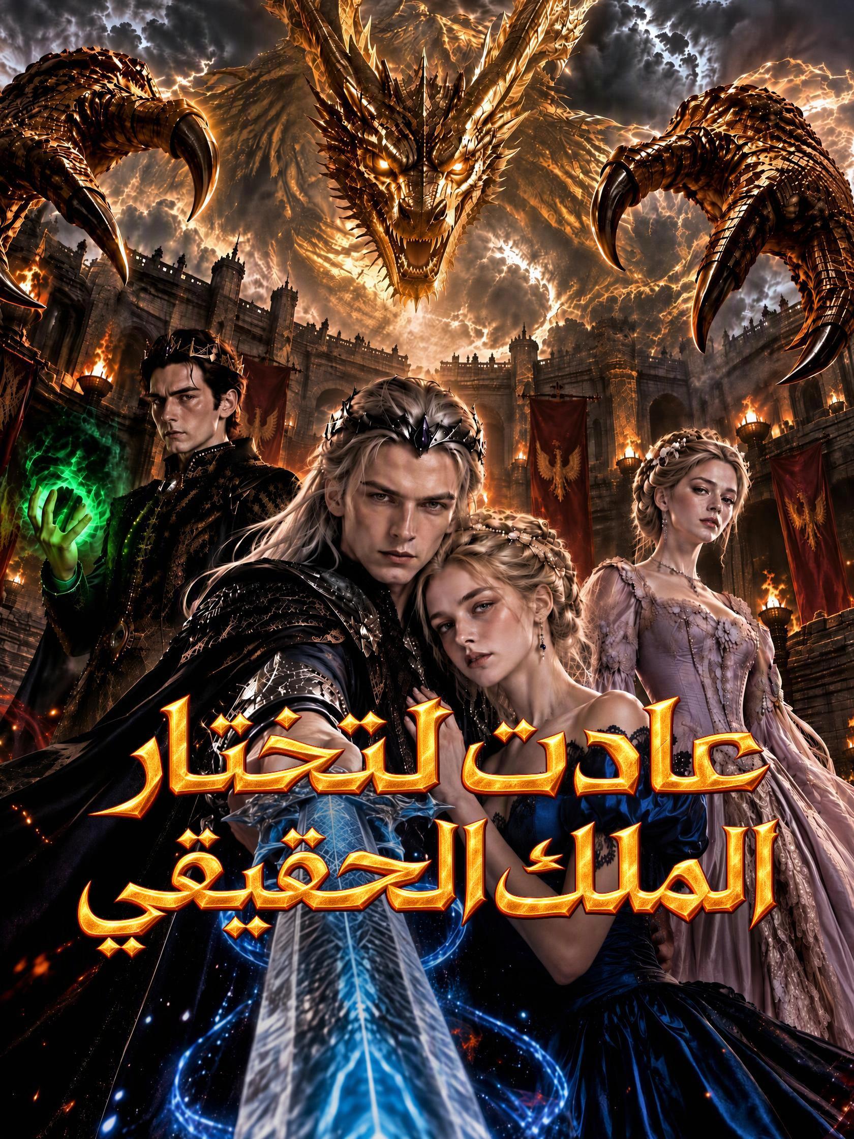 عادت لتختار الملك الحقيقي short drama poster